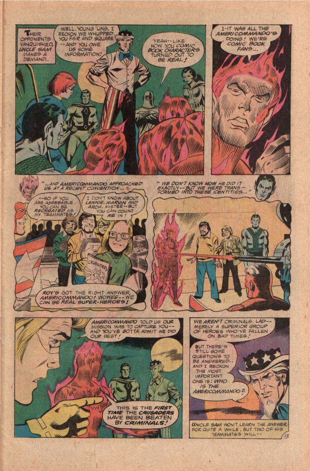 Read online Freedom Fighters (1976) comic -  Issue #9 - 25