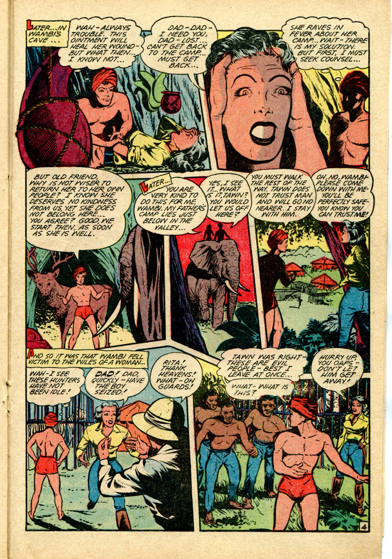 Read online Jungle Comics comic -  Issue #95 - 32