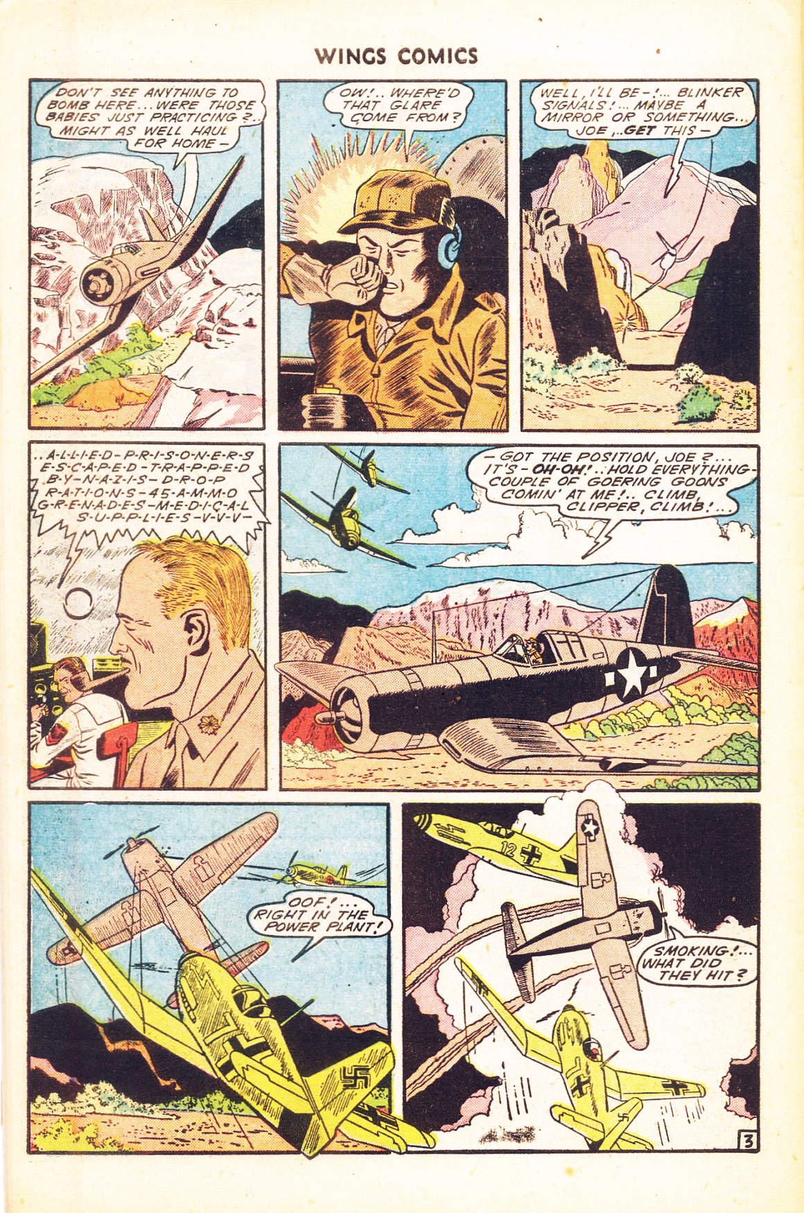 Read online Wings Comics comic -  Issue #50 - 46