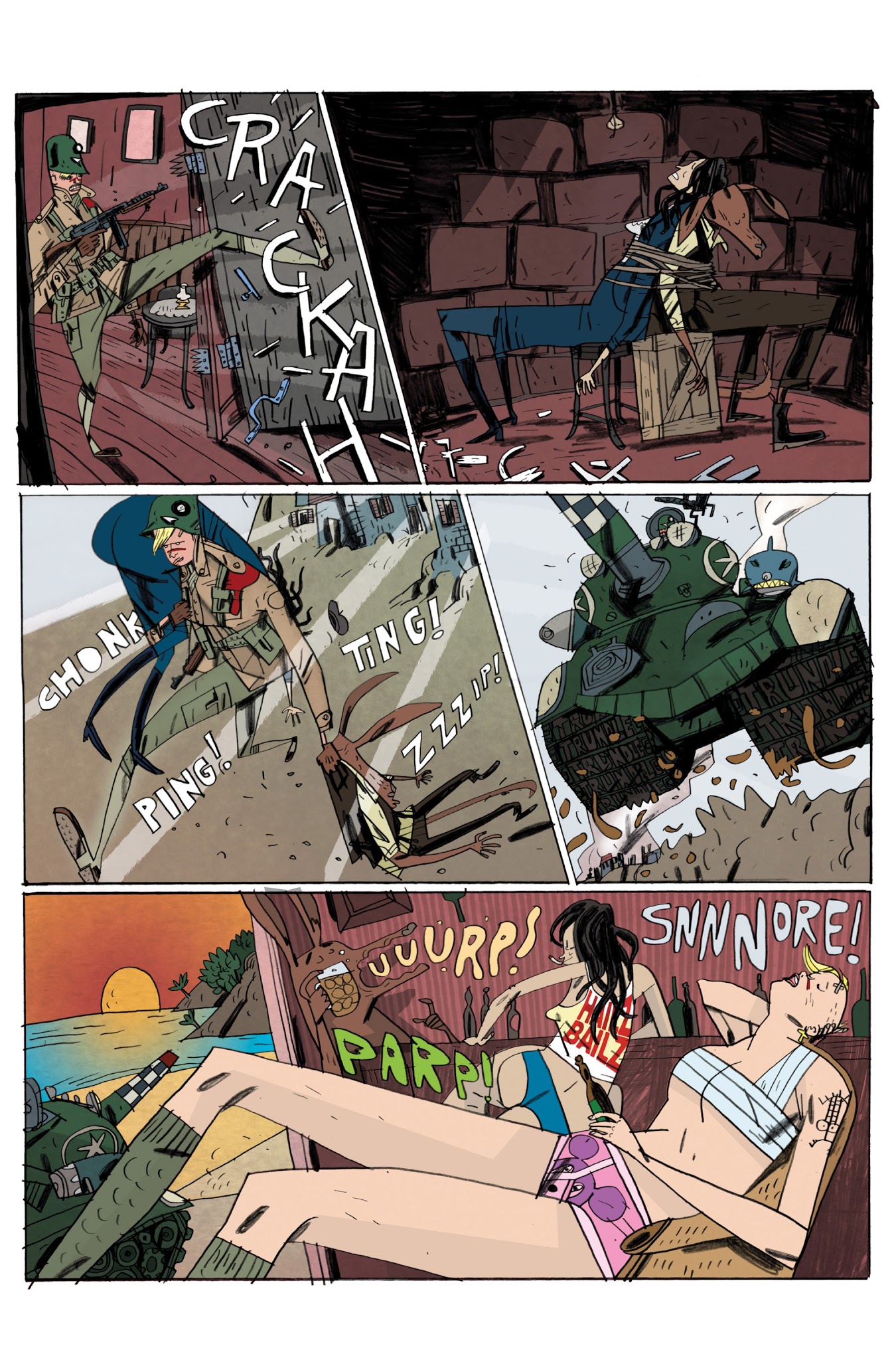 Read online Tank Girl: 21st Century Tank Girl comic -  Issue #1 - 15
