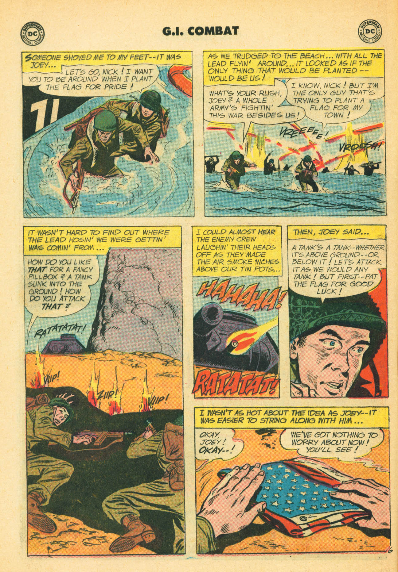 Read online G.I. Combat (1952) comic -  Issue #74 - 8