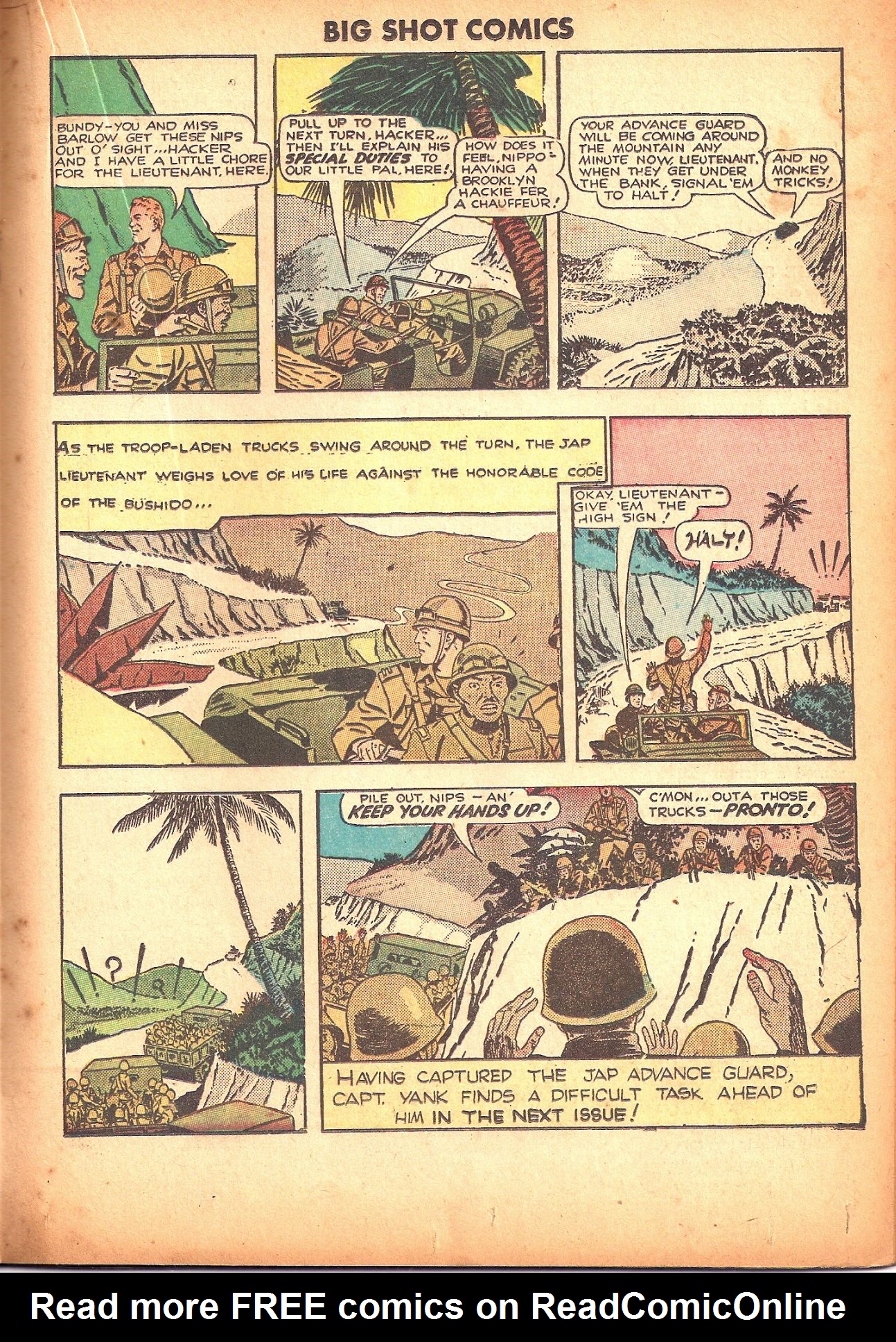 Read online Big Shot comic -  Issue #33 - 35