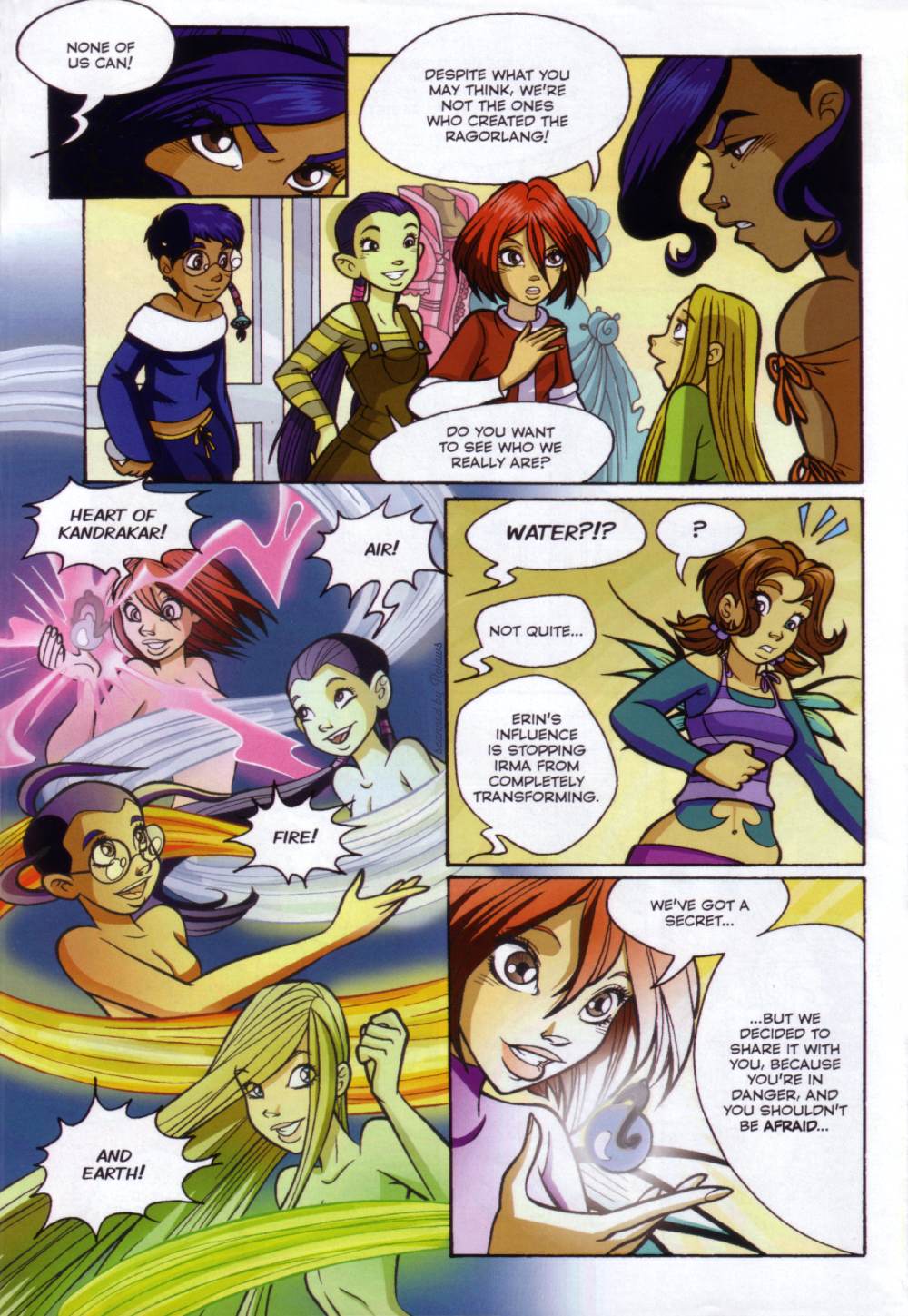 Read online W.i.t.c.h. comic -  Issue #67 - 47
