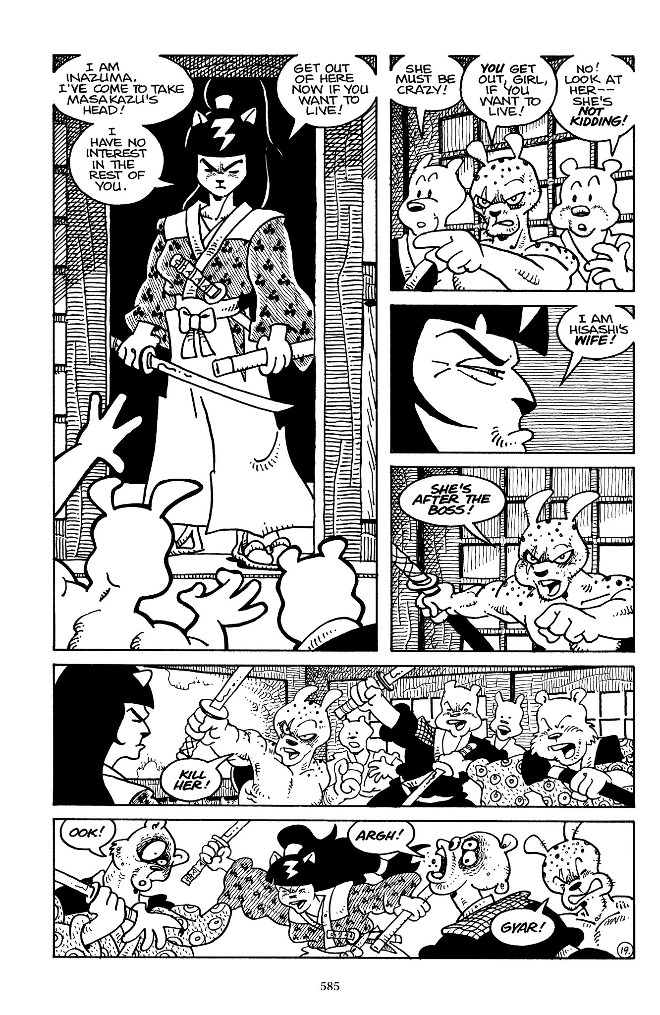Read online The Usagi Yojimbo Saga comic -  Issue # TPB 1 - 572