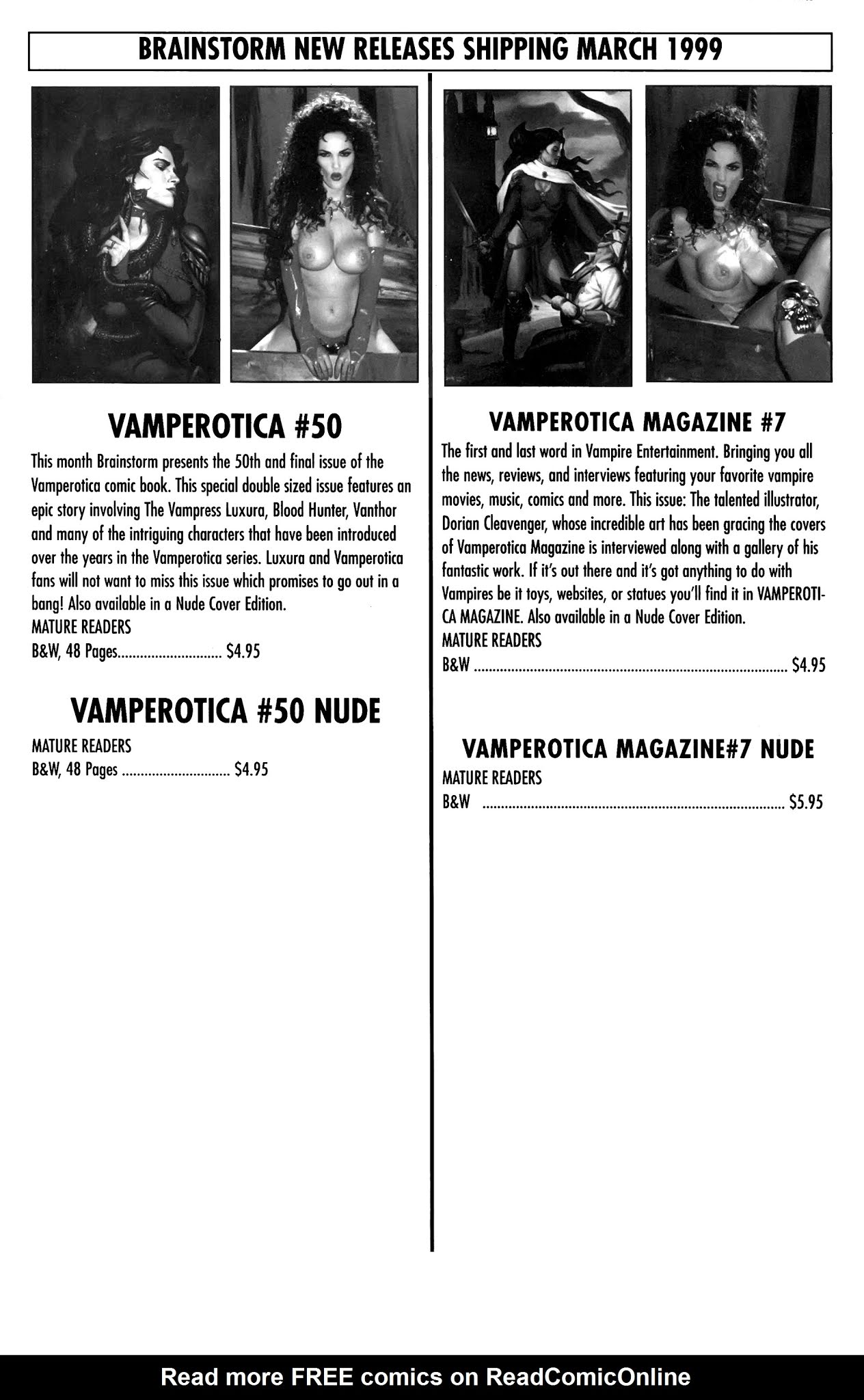 Read online Vamperotica comic -  Issue #47 - 25