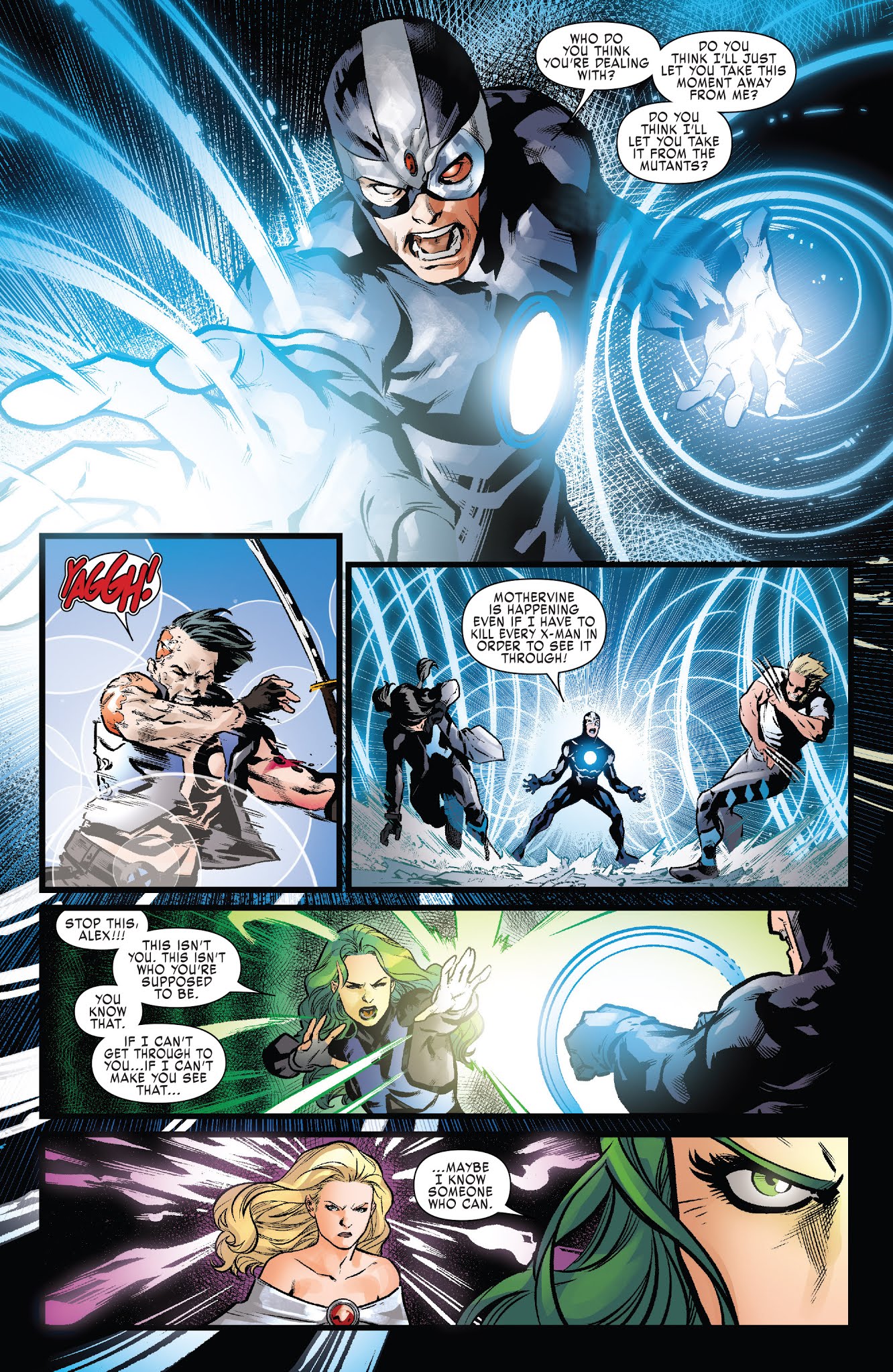 Read online X-Men: Blue comic -  Issue #28 - 16