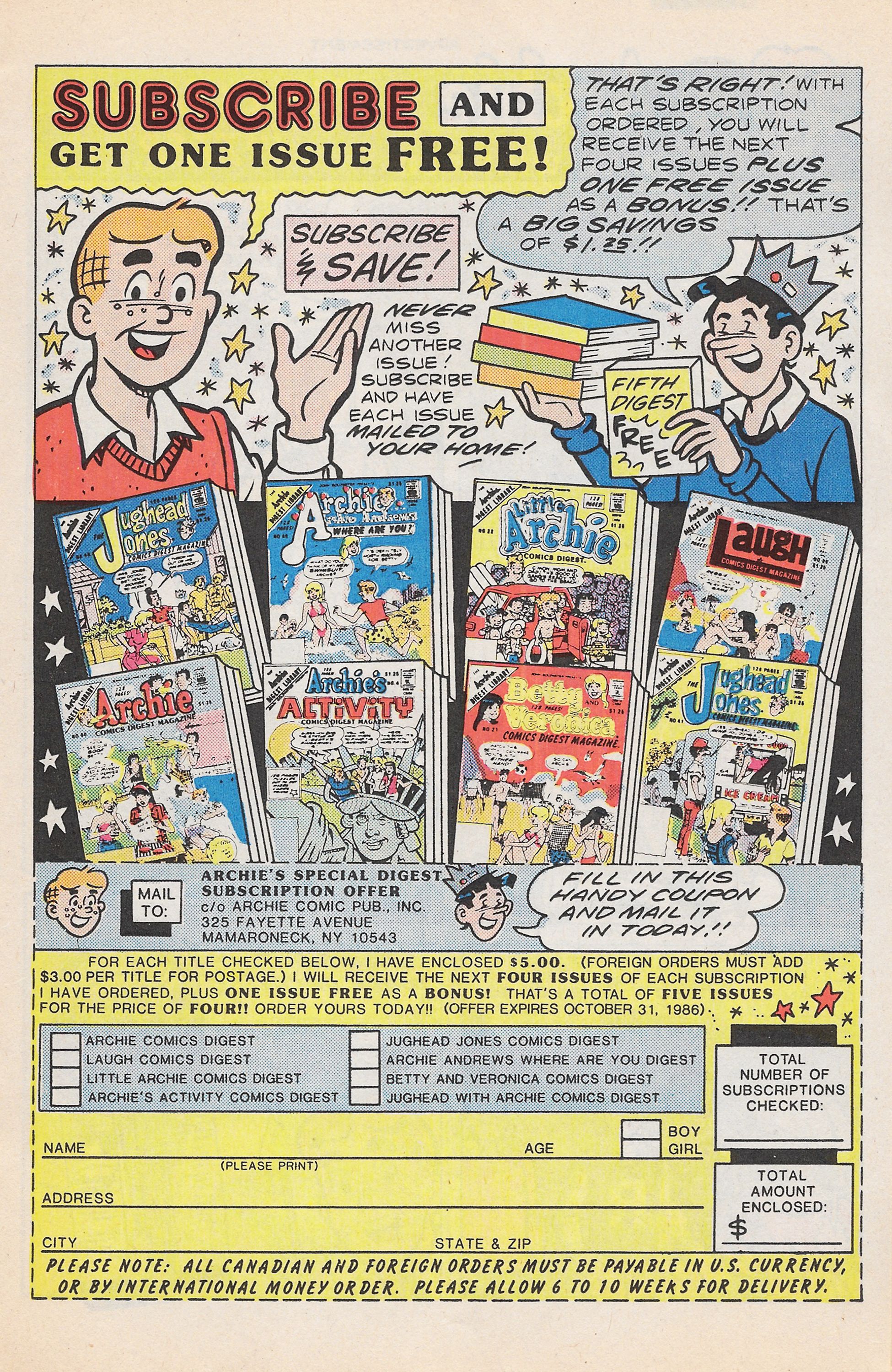 Read online Archie's Pals 'N' Gals (1952) comic -  Issue #184 - 11