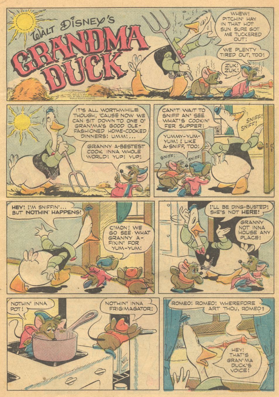 Read online Walt Disney's Comics and Stories comic -  Issue #138 - 19