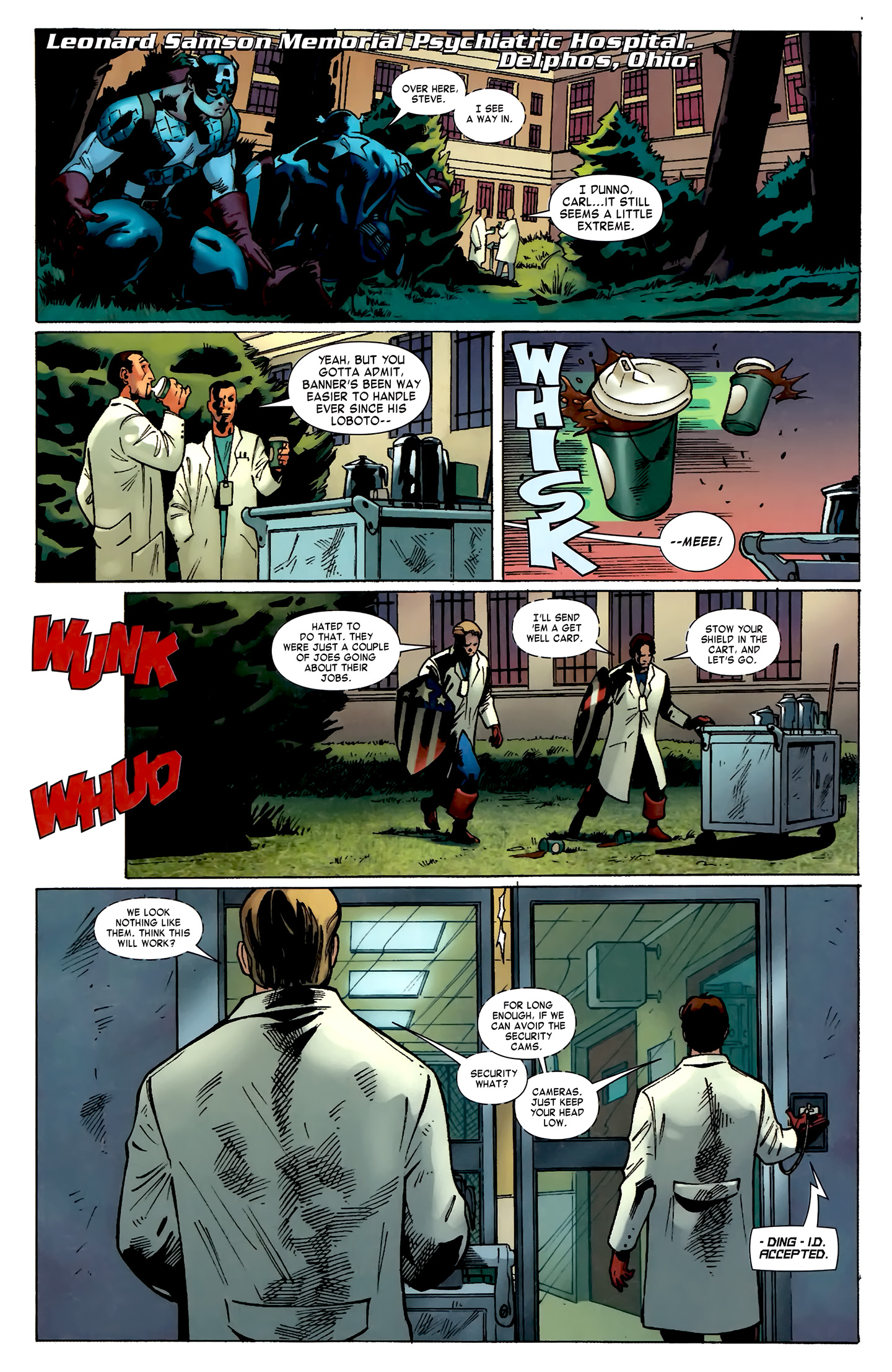 Read online Captain America Corps comic -  Issue #3 - 14