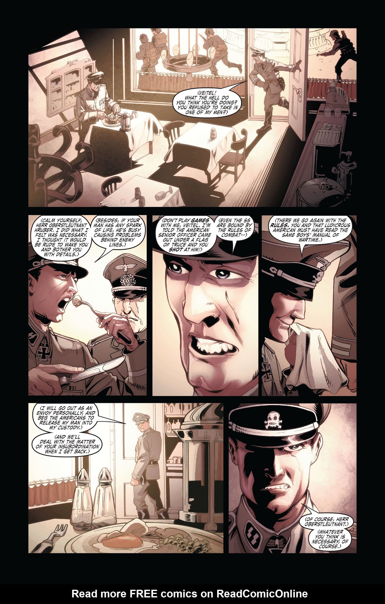 Read online Captain America Theater Of War: A Brother In Arms comic -  Issue # Full - 29