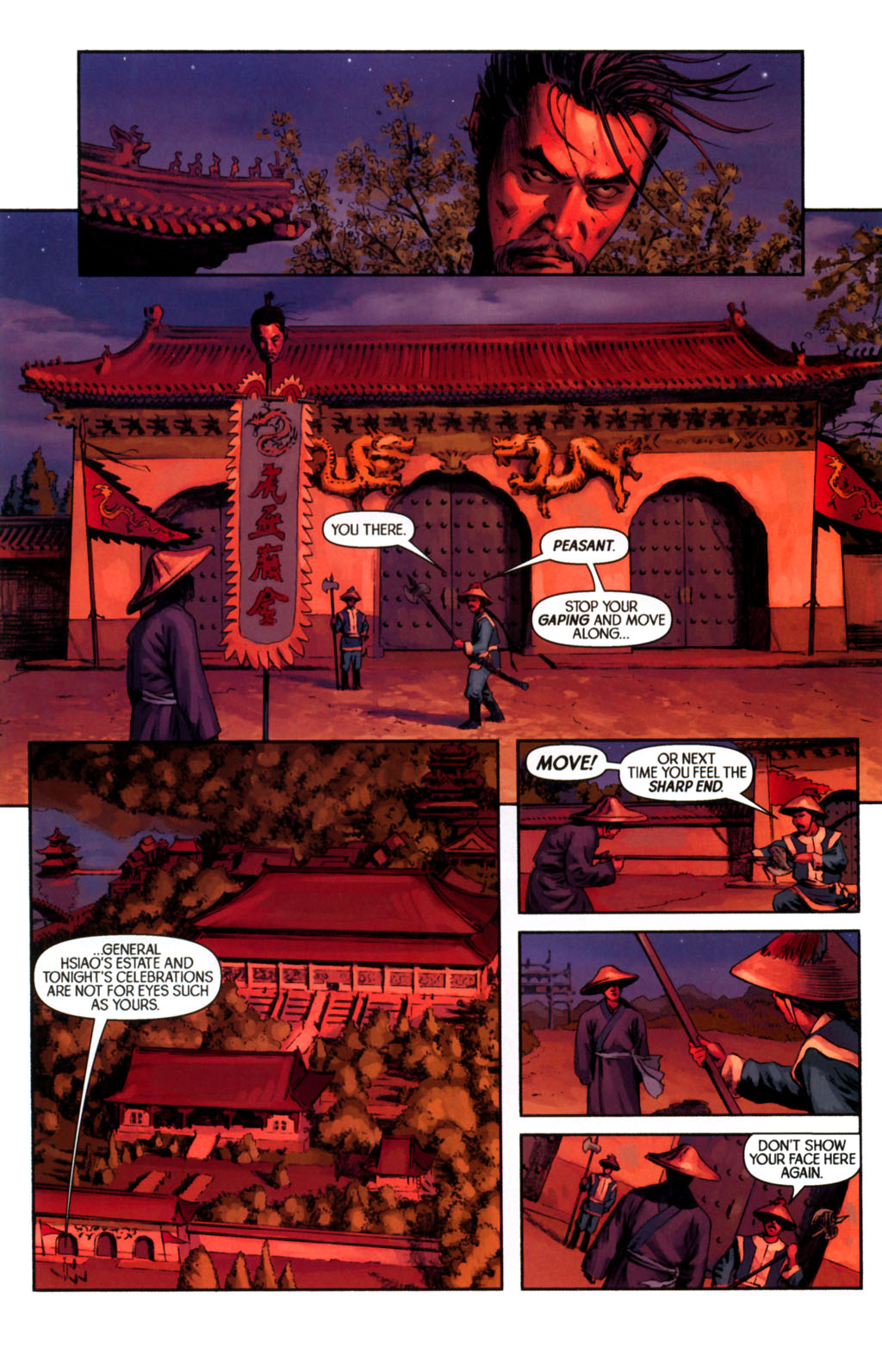 Read online Samurai: Heaven and Earth comic -  Issue #2 - 11