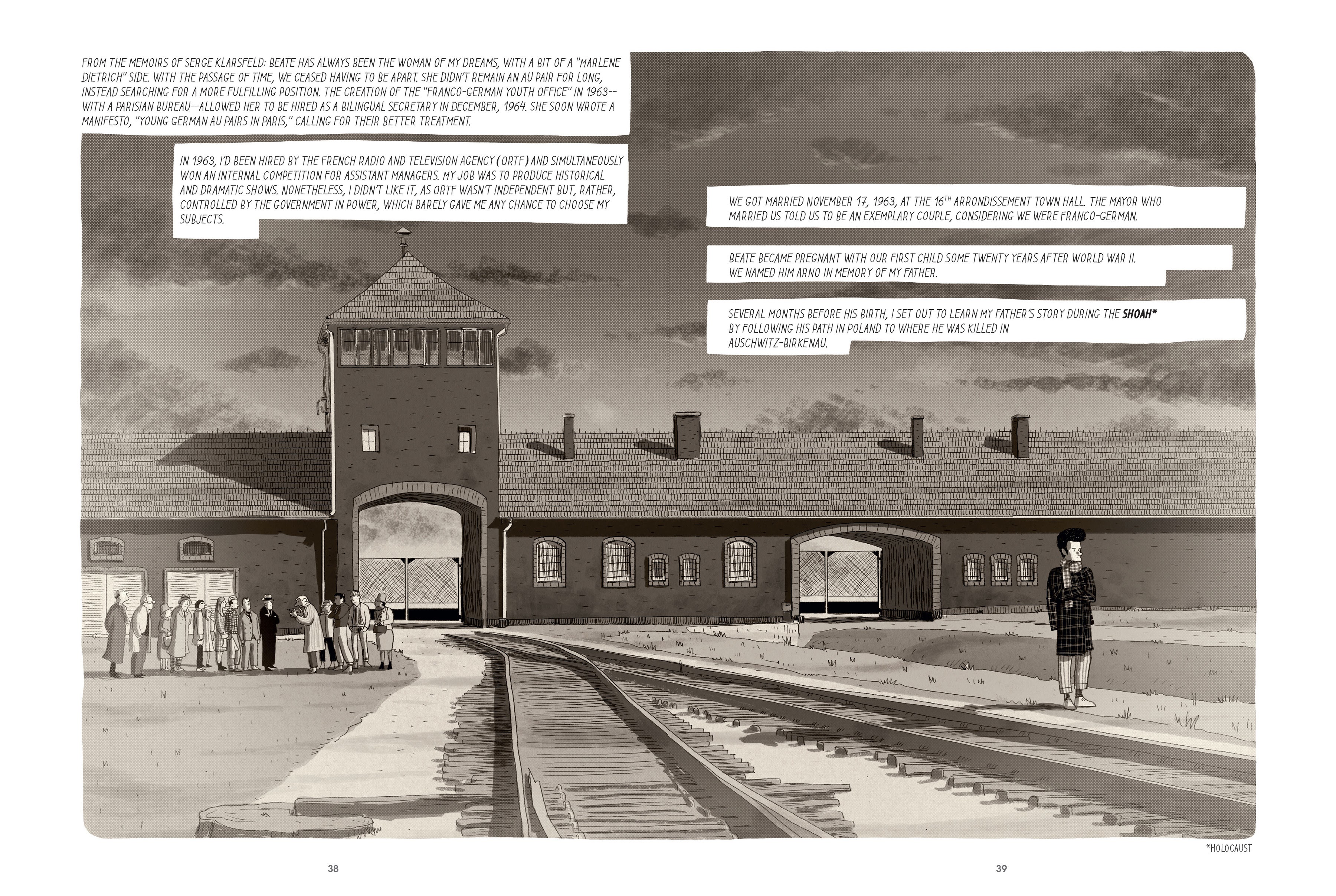 Read online For Justice: The Serge & Beate Klarsfeld Story comic -  Issue # TPB (Part 1) - 39