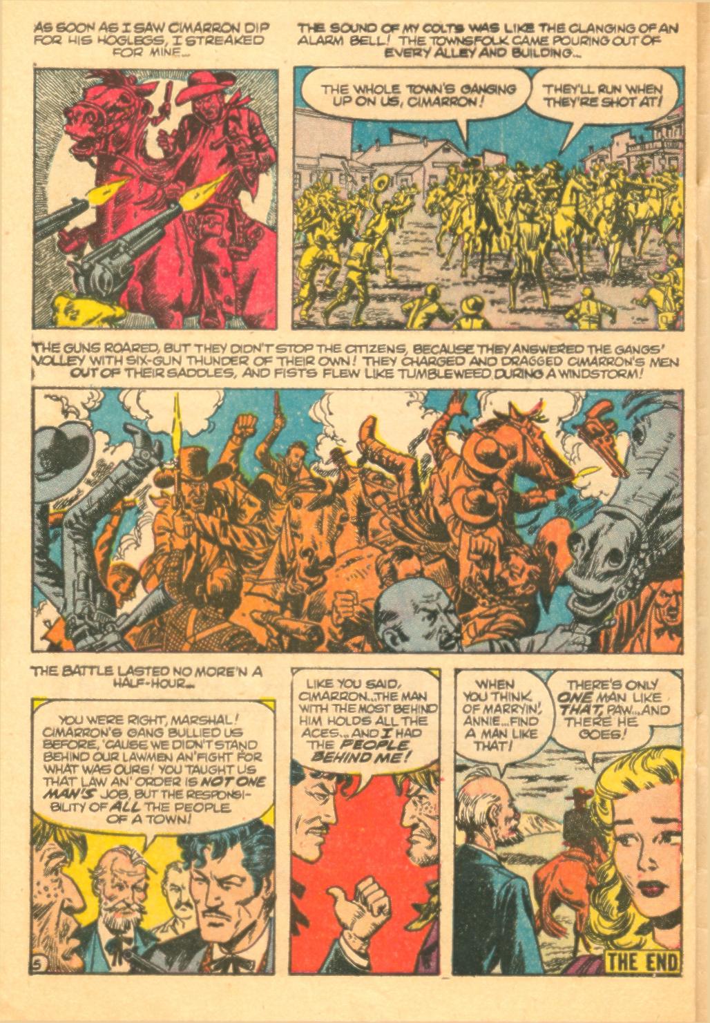 Read online Wyatt Earp comic -  Issue #9 - 32