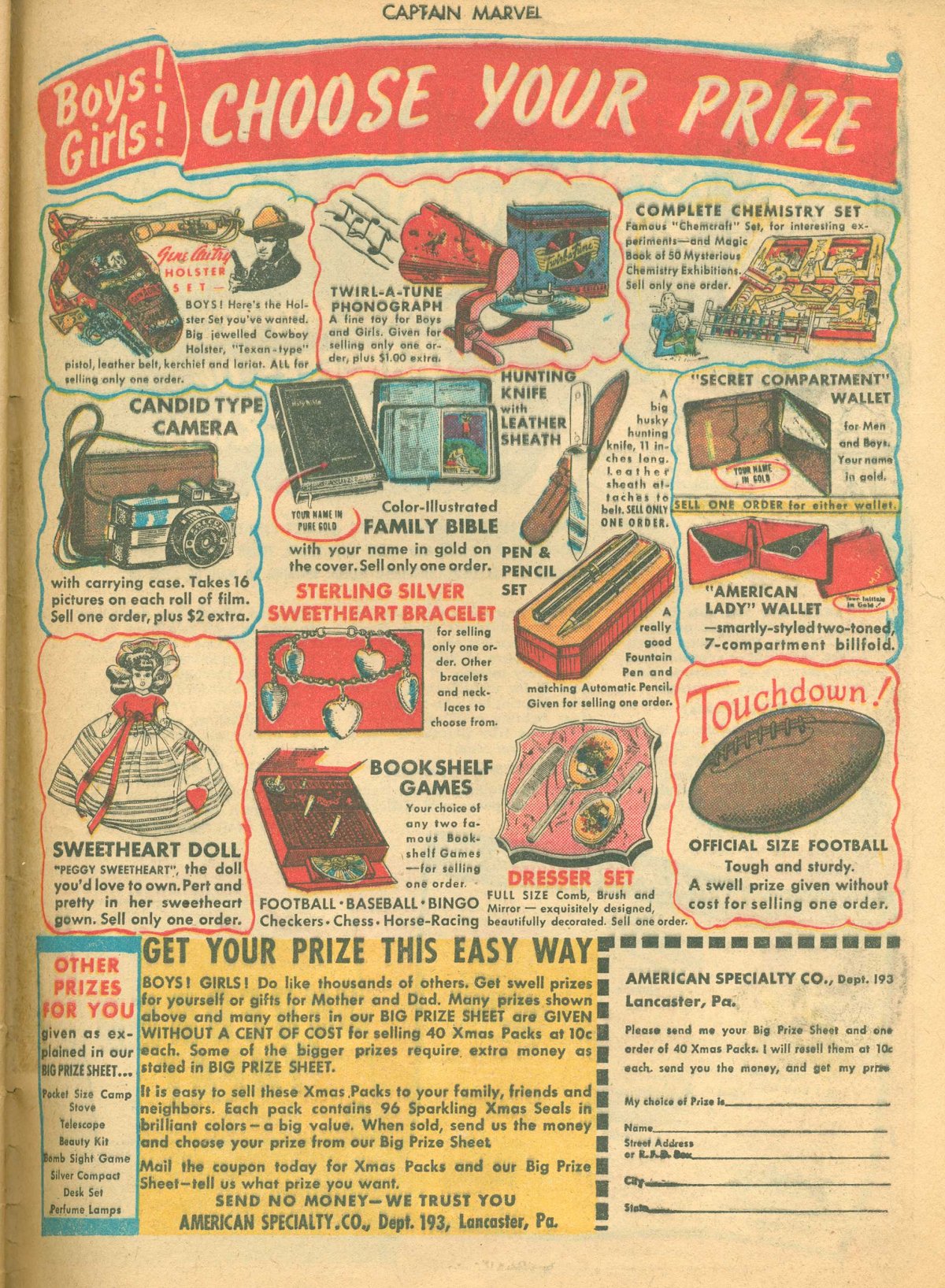 Read online Captain Marvel Adventures comic -  Issue #49 - 33