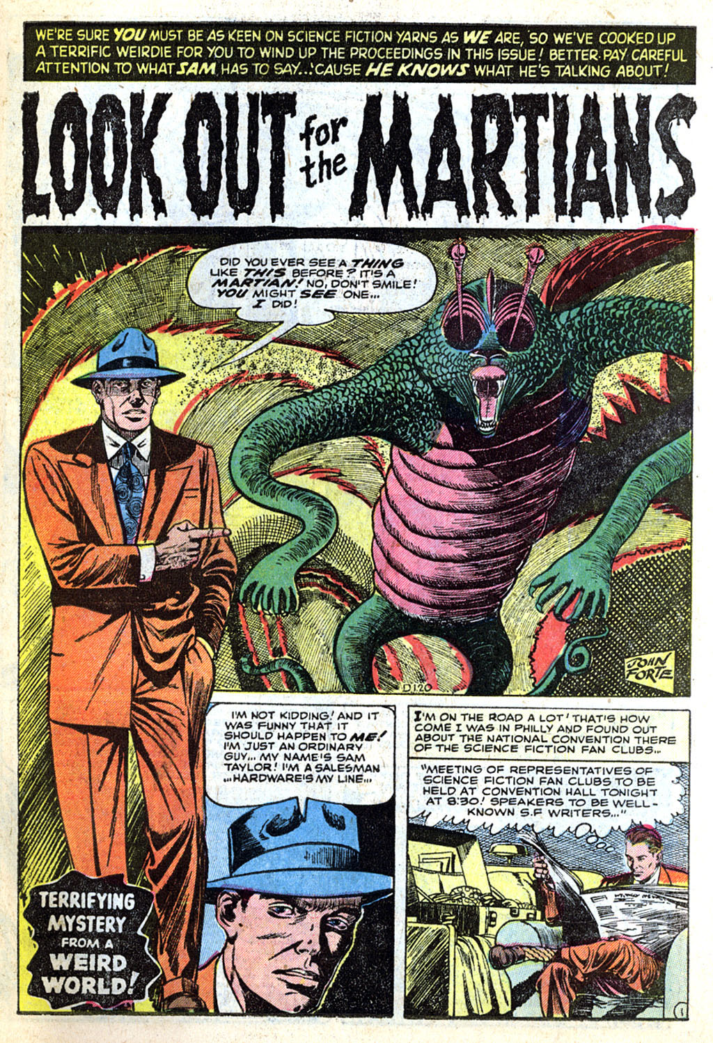 Read online Adventures into Weird Worlds comic -  Issue #24 - 28