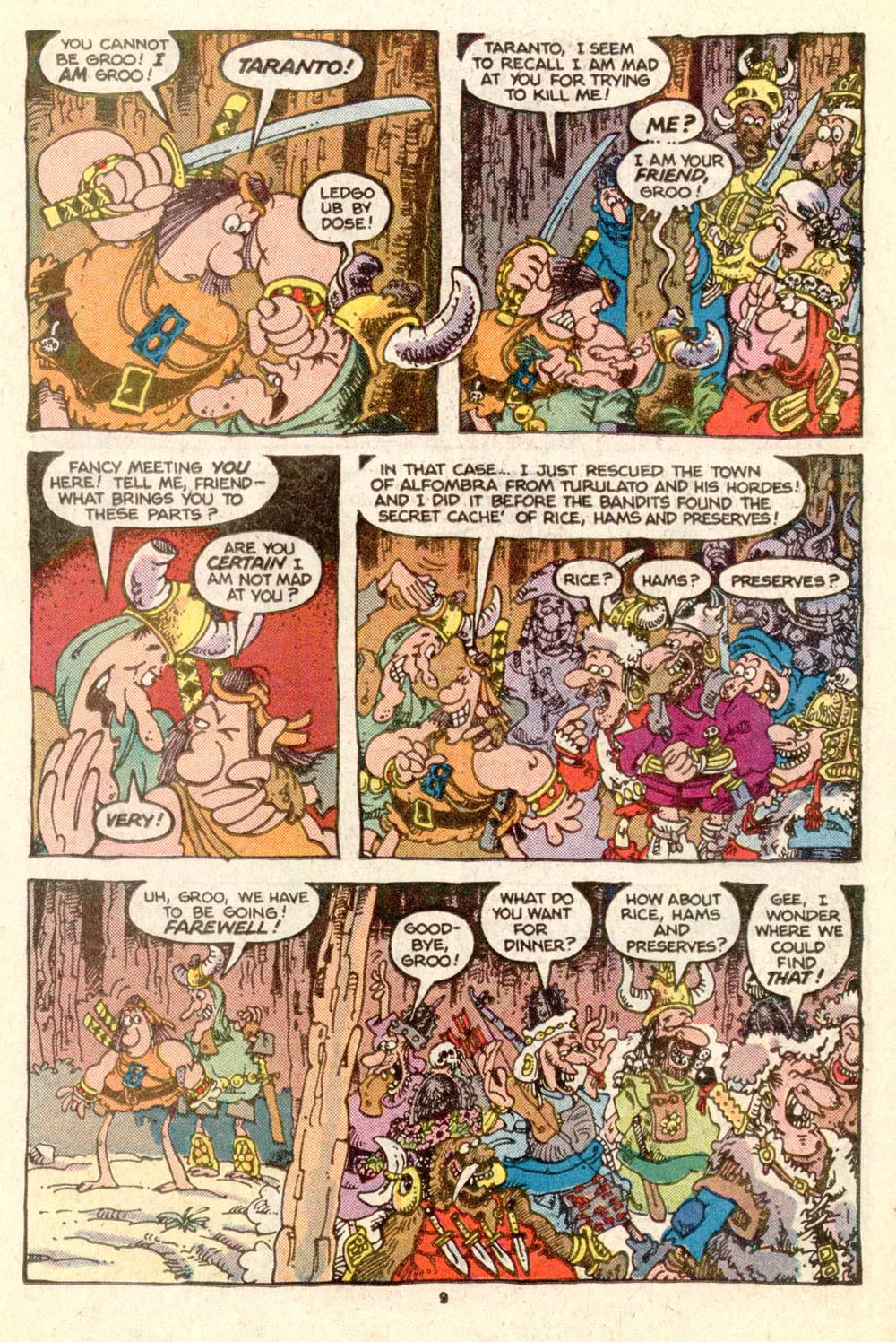Read online Sergio Aragonés Groo the Wanderer comic -  Issue #25 - 9