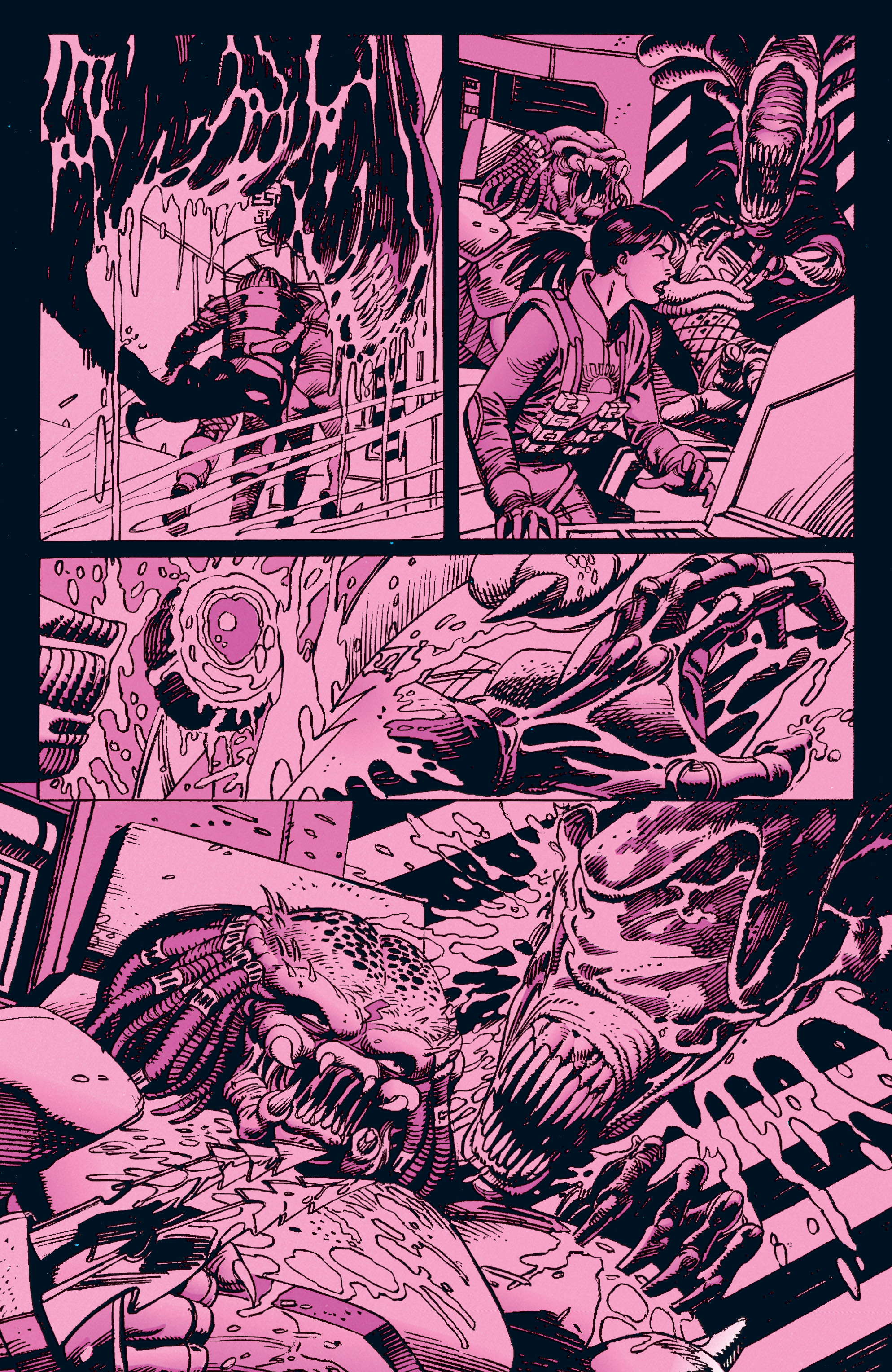 Read online Aliens vs. Predator: The Essential Comics comic -  Issue # TPB 1 (Part 2) - 91