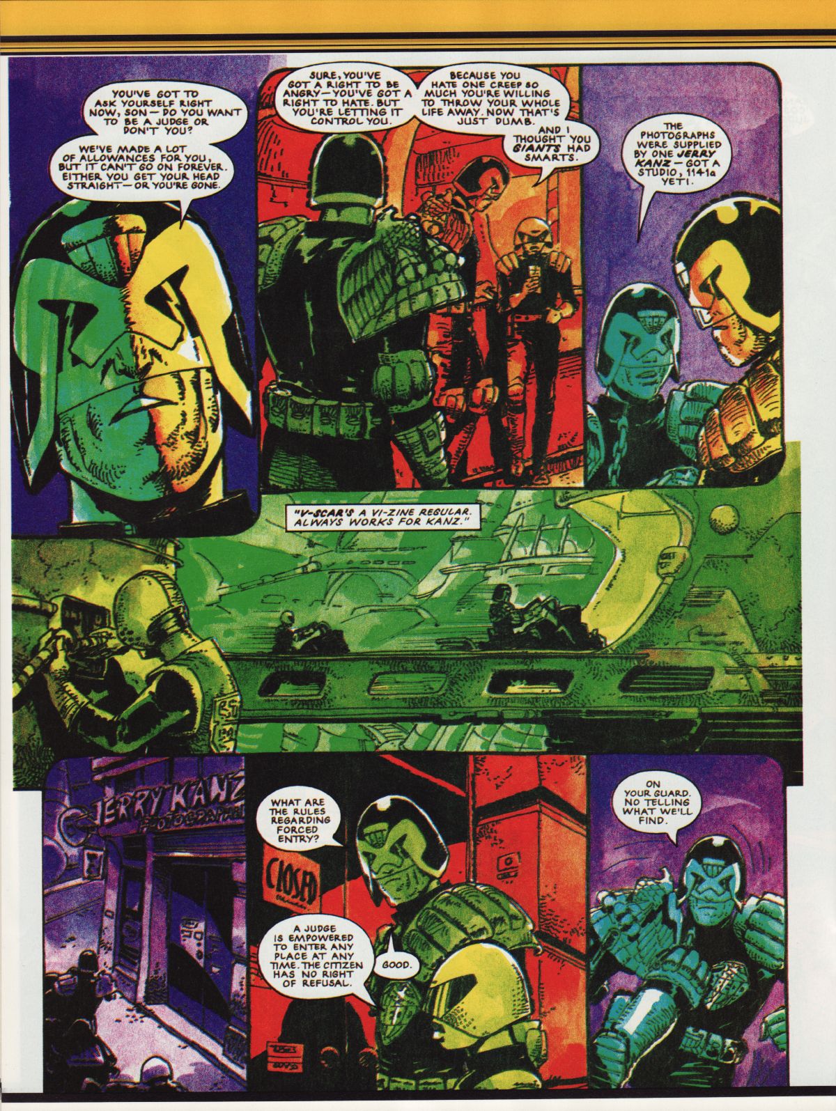 Read online Judge Dredd Megazine (Vol. 5) comic -  Issue #216 - 52