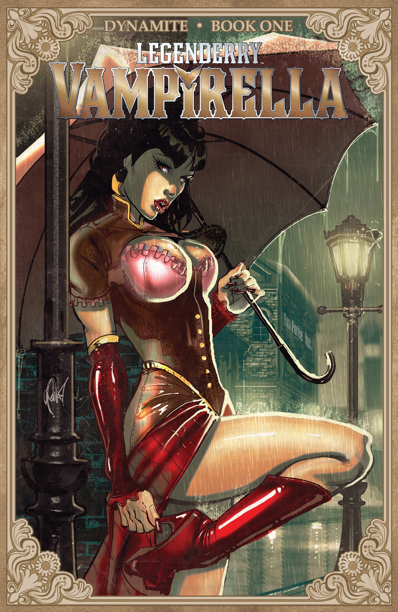 Read online Legenderry: Vampirella comic -  Issue #1 - 2