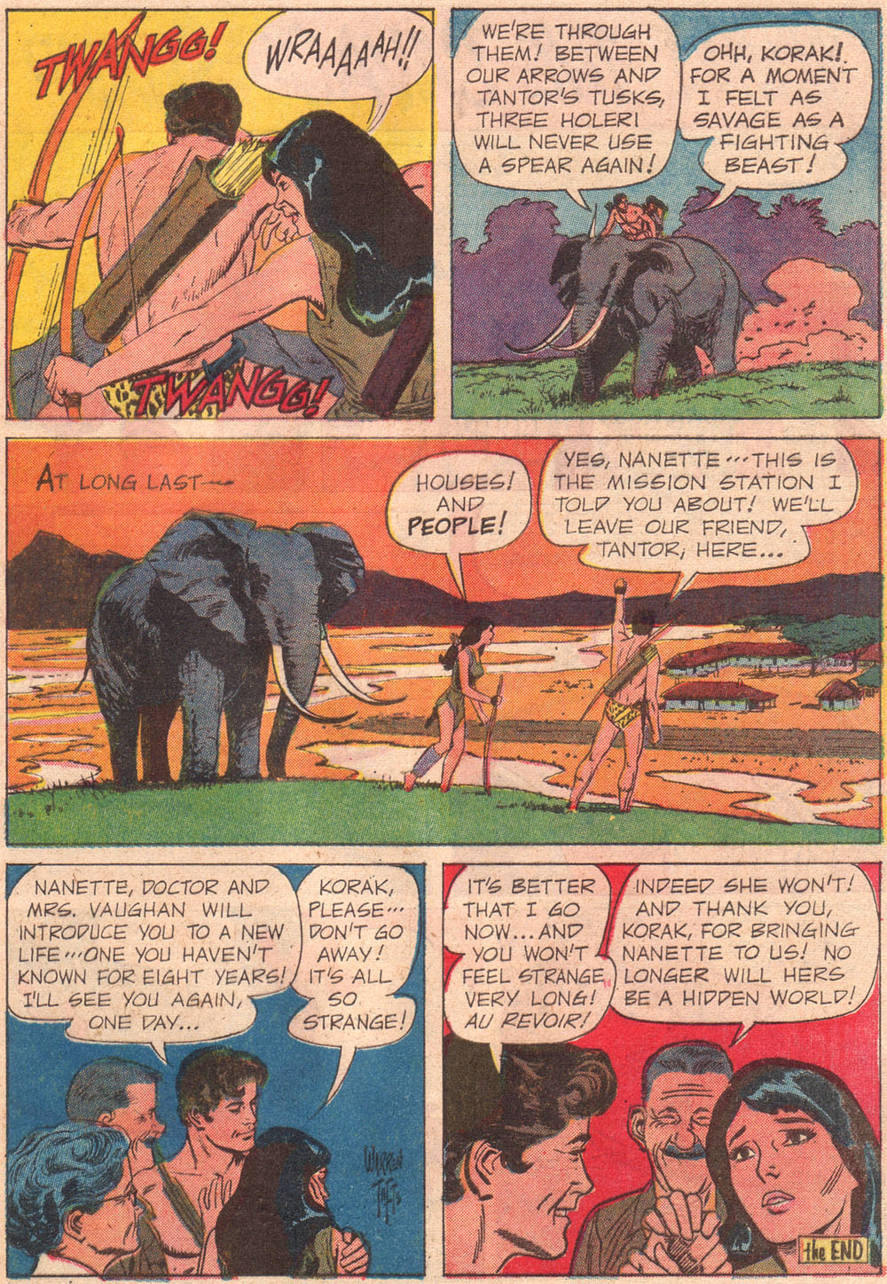 Read online Korak, Son of Tarzan (1964) comic -  Issue #13 - 29