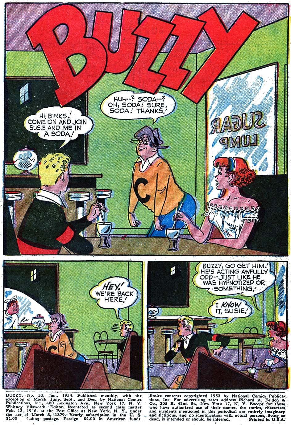 Read online Buzzy comic -  Issue #53 - 3