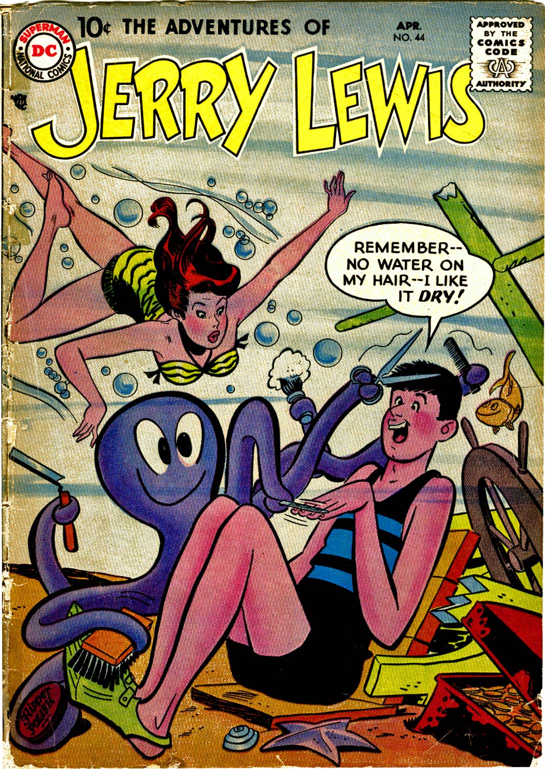 Read online The Adventures of Jerry Lewis comic -  Issue #44 - 1