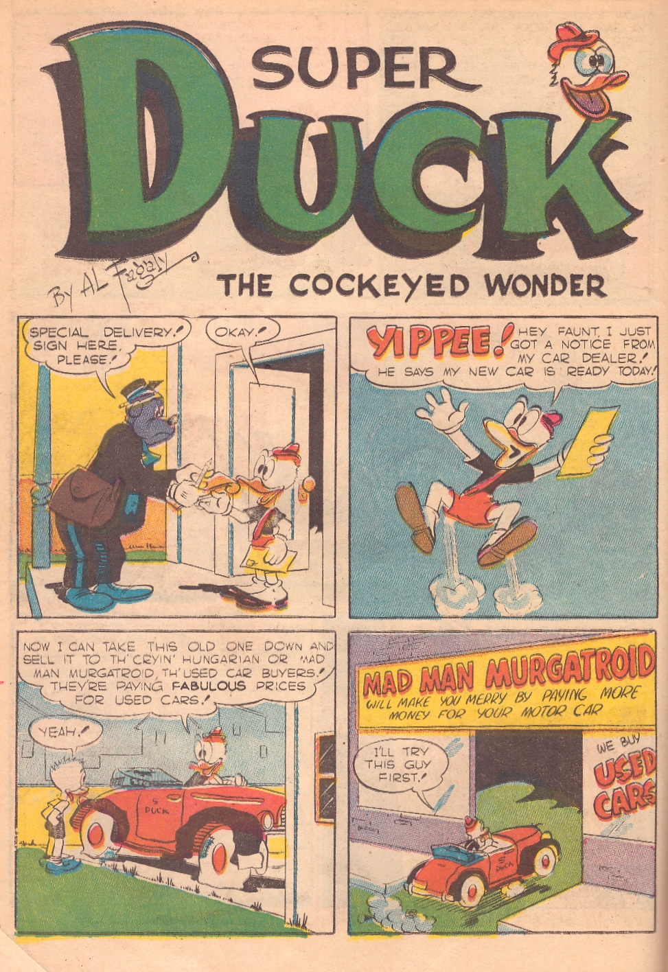 Read online Super Duck Comics comic -  Issue #11 - 19