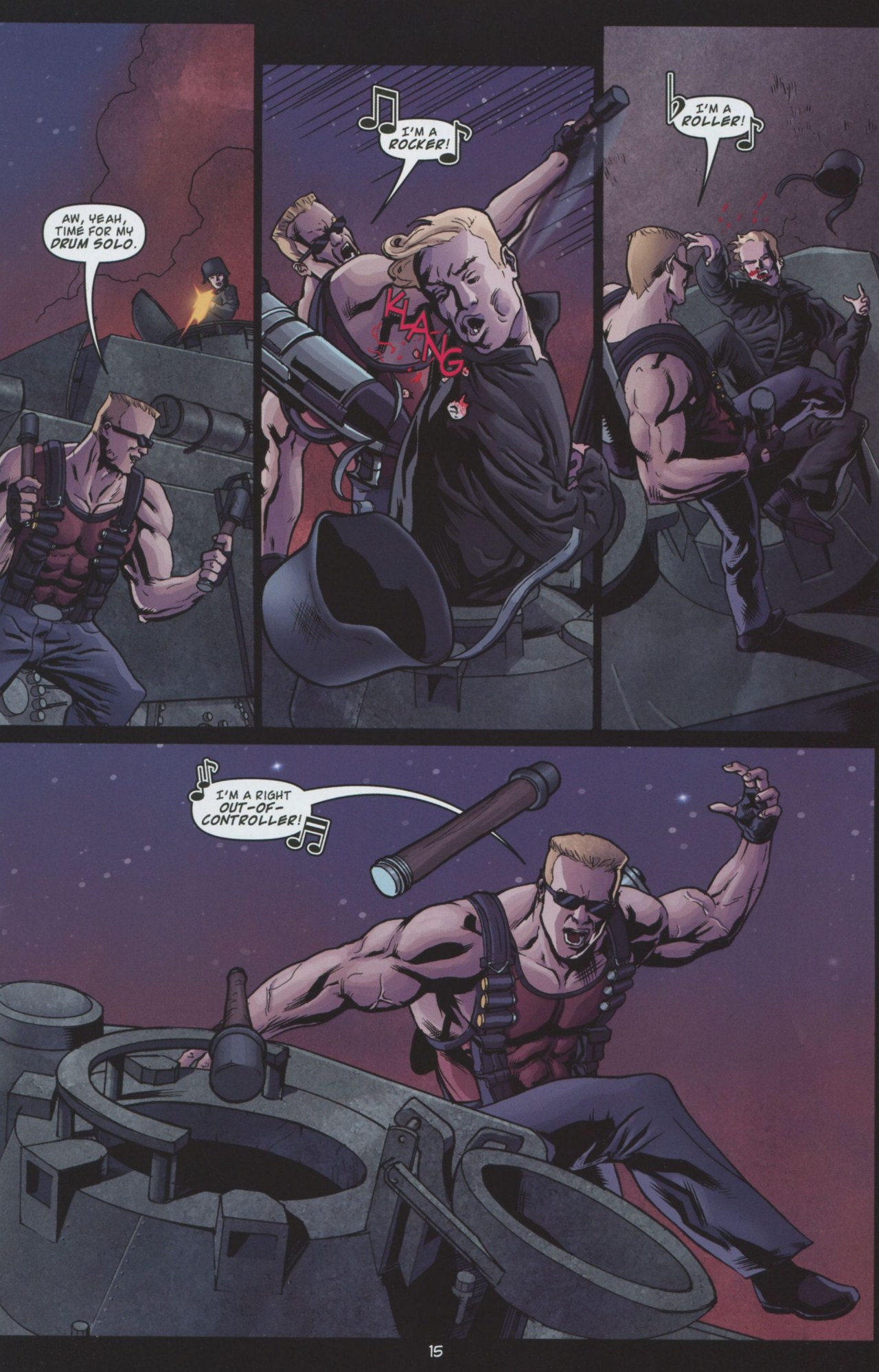 Read online Duke Nukem: Glorious Bastard comic -  Issue #2 - 17