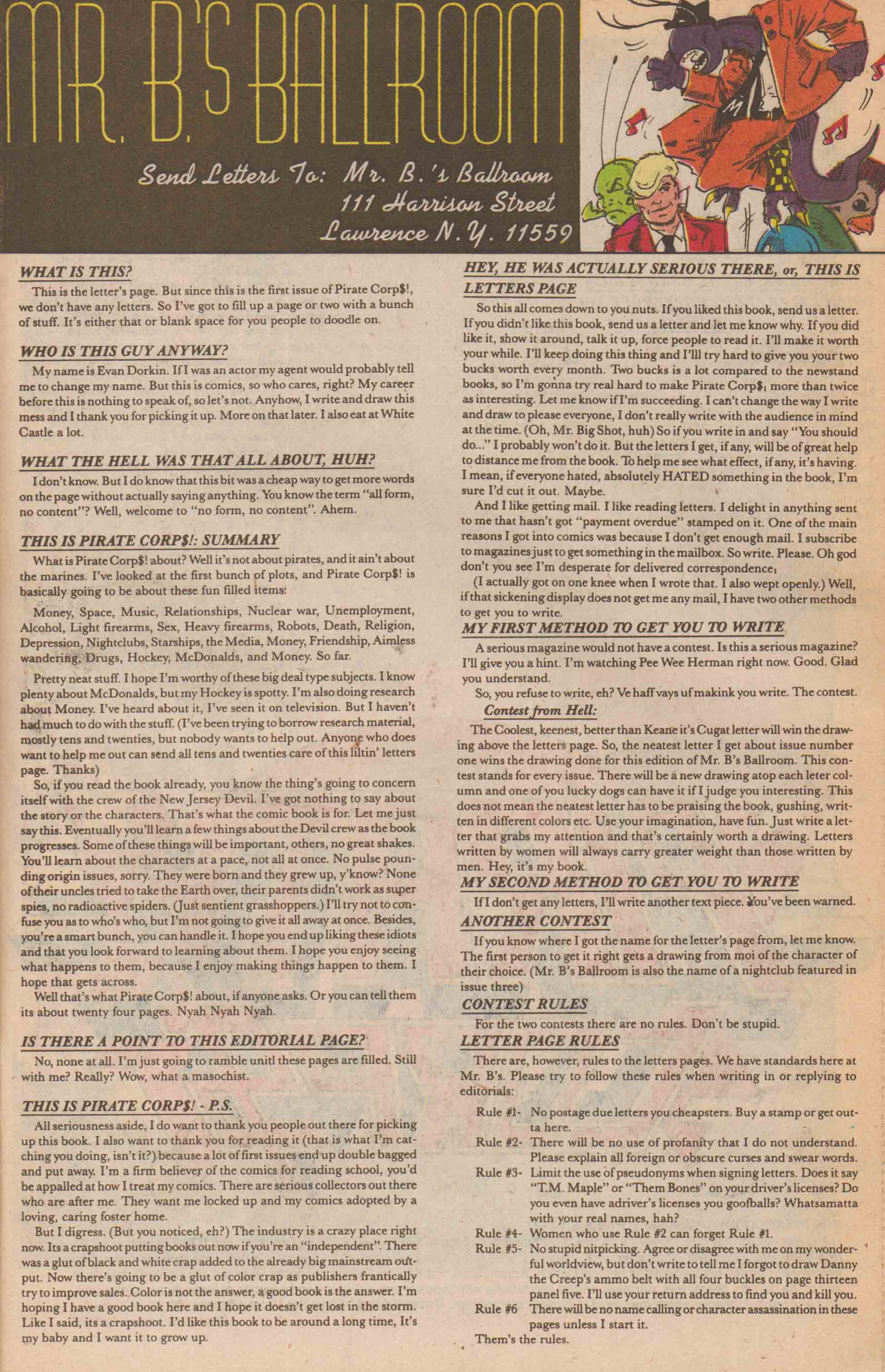 Read online Pirate Corp$! (1987) comic -  Issue #1 - 27