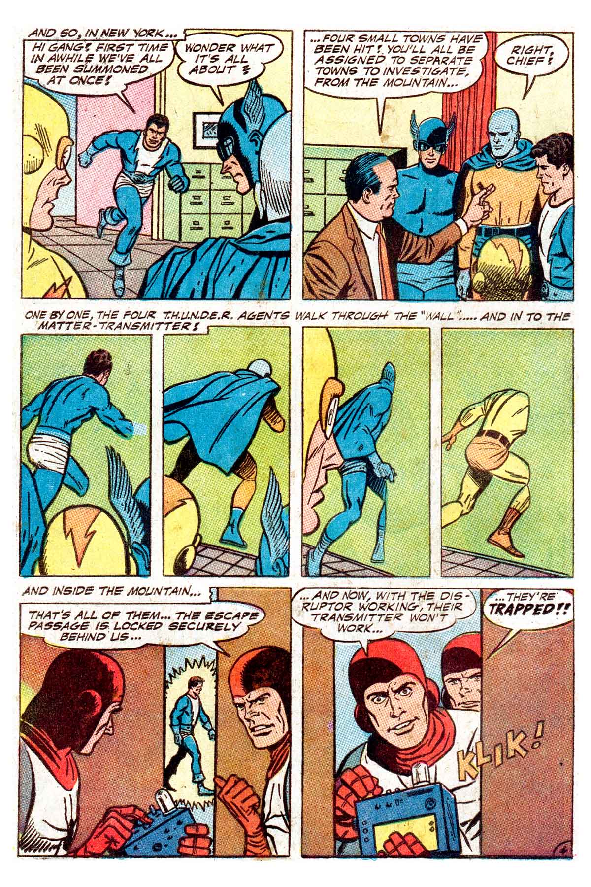 Read online T.H.U.N.D.E.R. Agents (1965) comic -  Issue #16 - 46