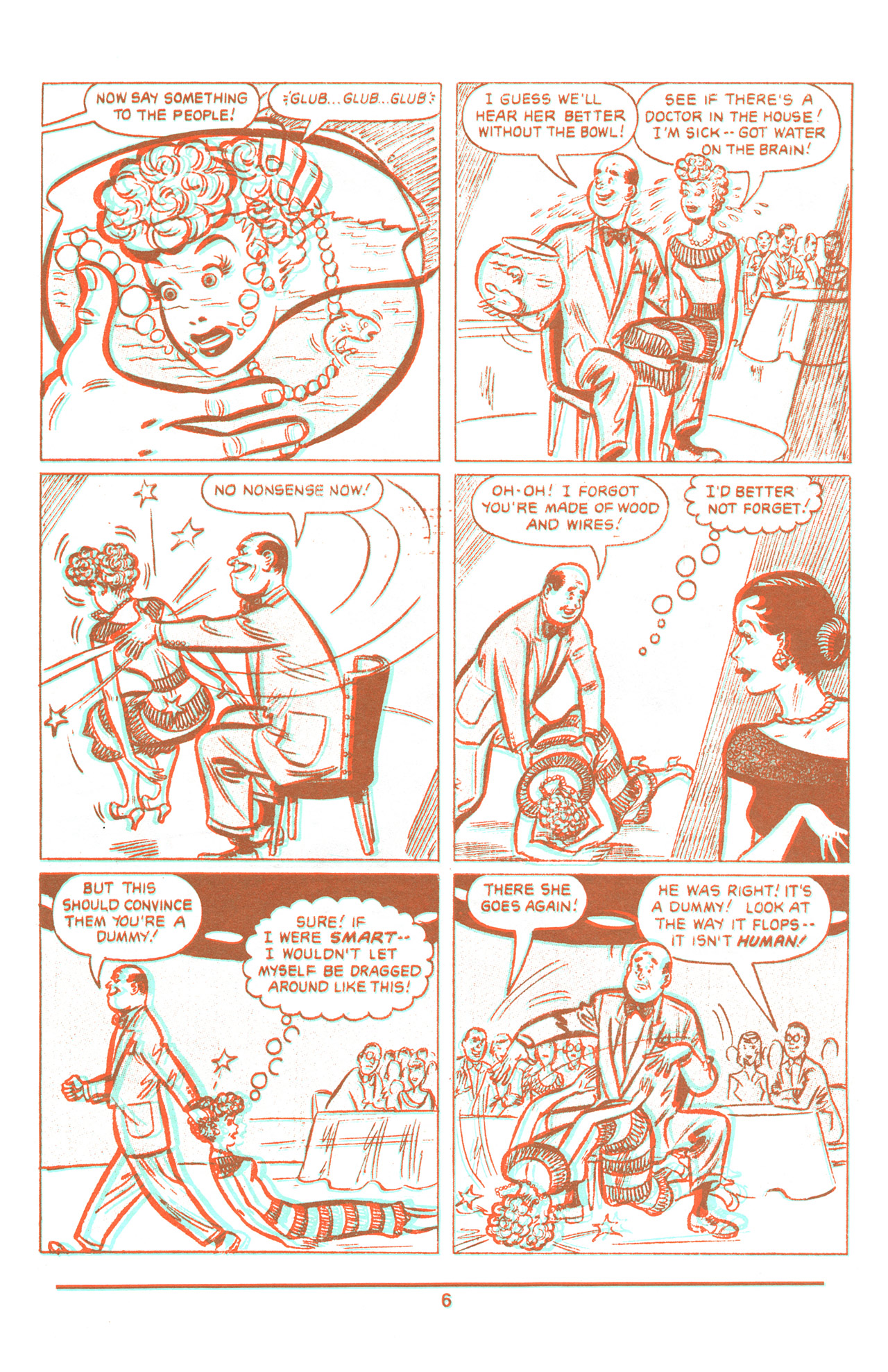 Read online I Love Lucy in 3-D comic -  Issue # Full - 8