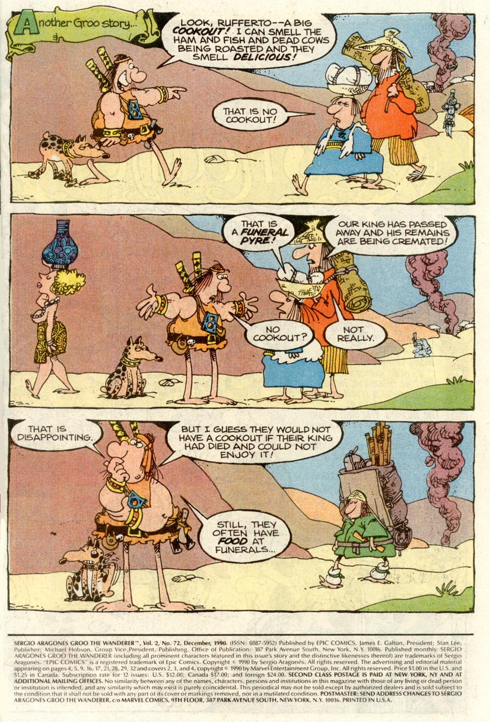 Read online Sergio Aragonés Groo the Wanderer comic -  Issue #72 - 2