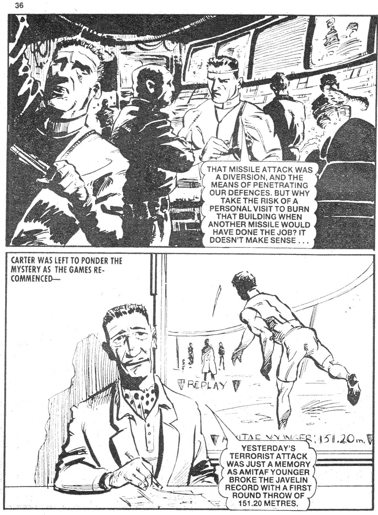 Read online Starblazer comic -  Issue #243 - 36