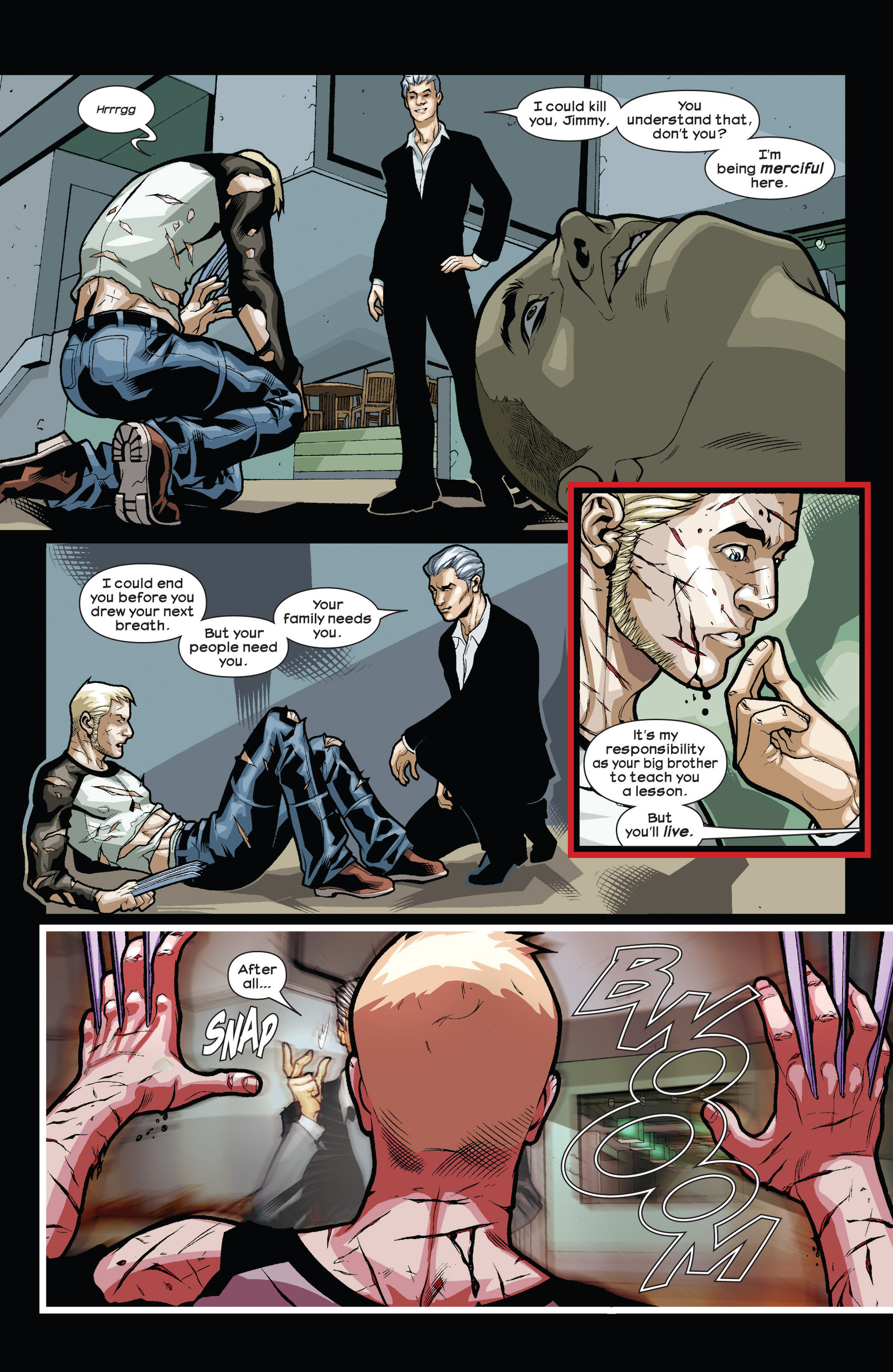 Read online Ultimate Comics Wolverine comic -  Issue #3 - 18