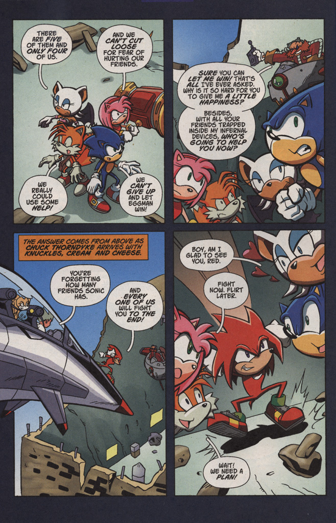 Read online Sonic X comic -  Issue #4 - 18