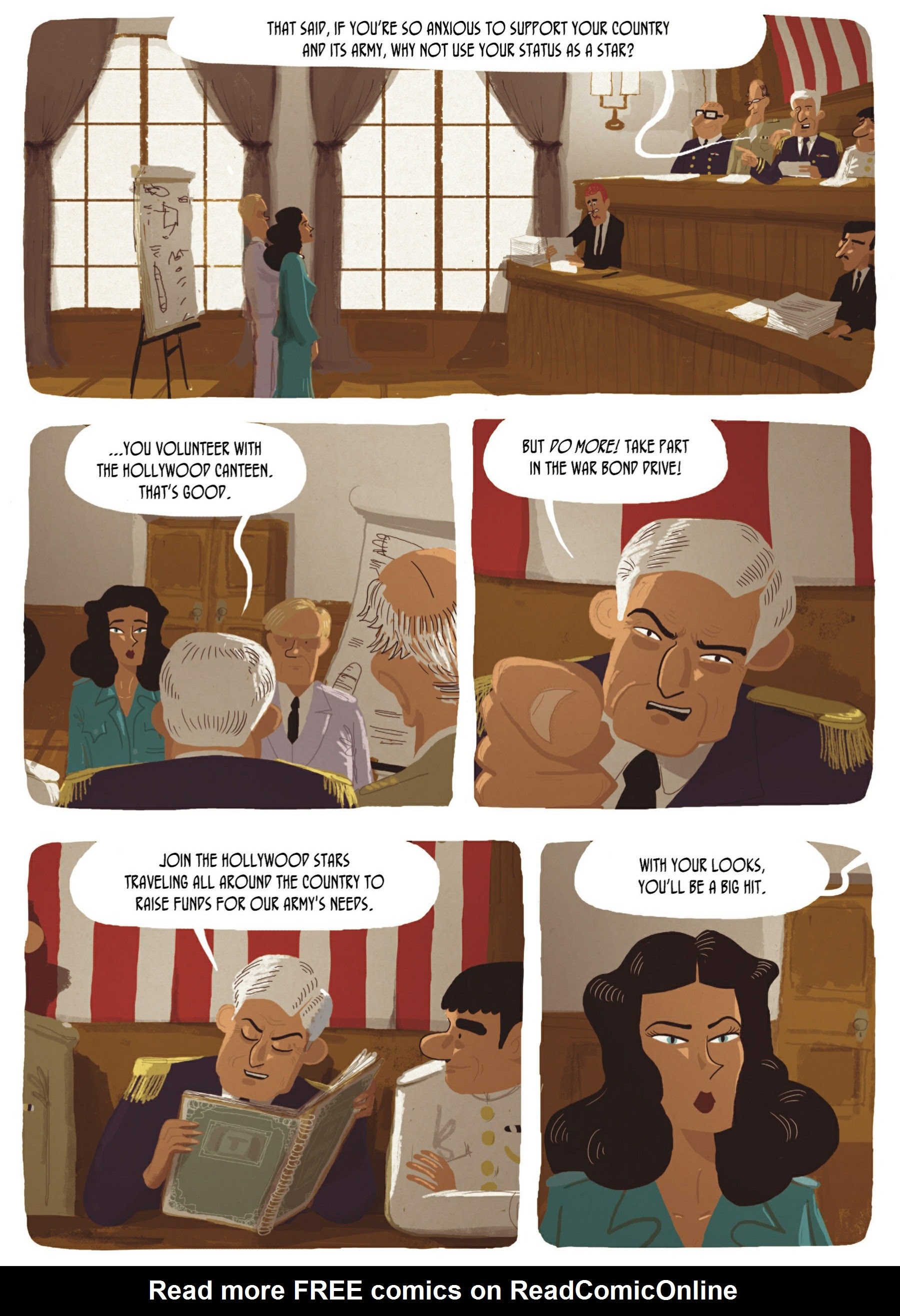 Read online Hedy Lamarr: An Incredible Life comic -  Issue # TPB (Part 2) - 28