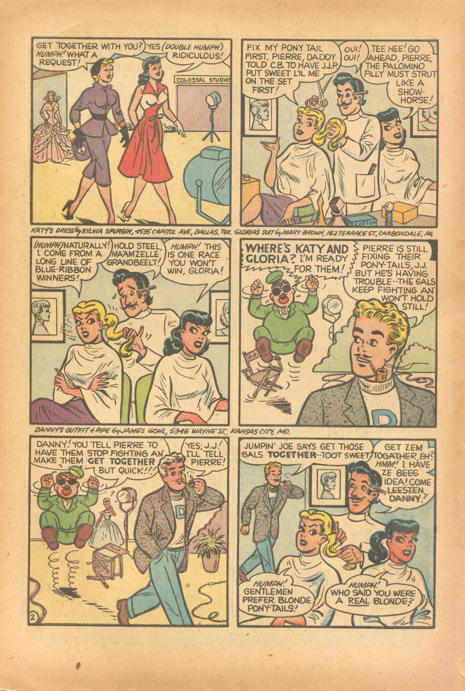 Read online Katy Keene (1949) comic -  Issue #21 - 4