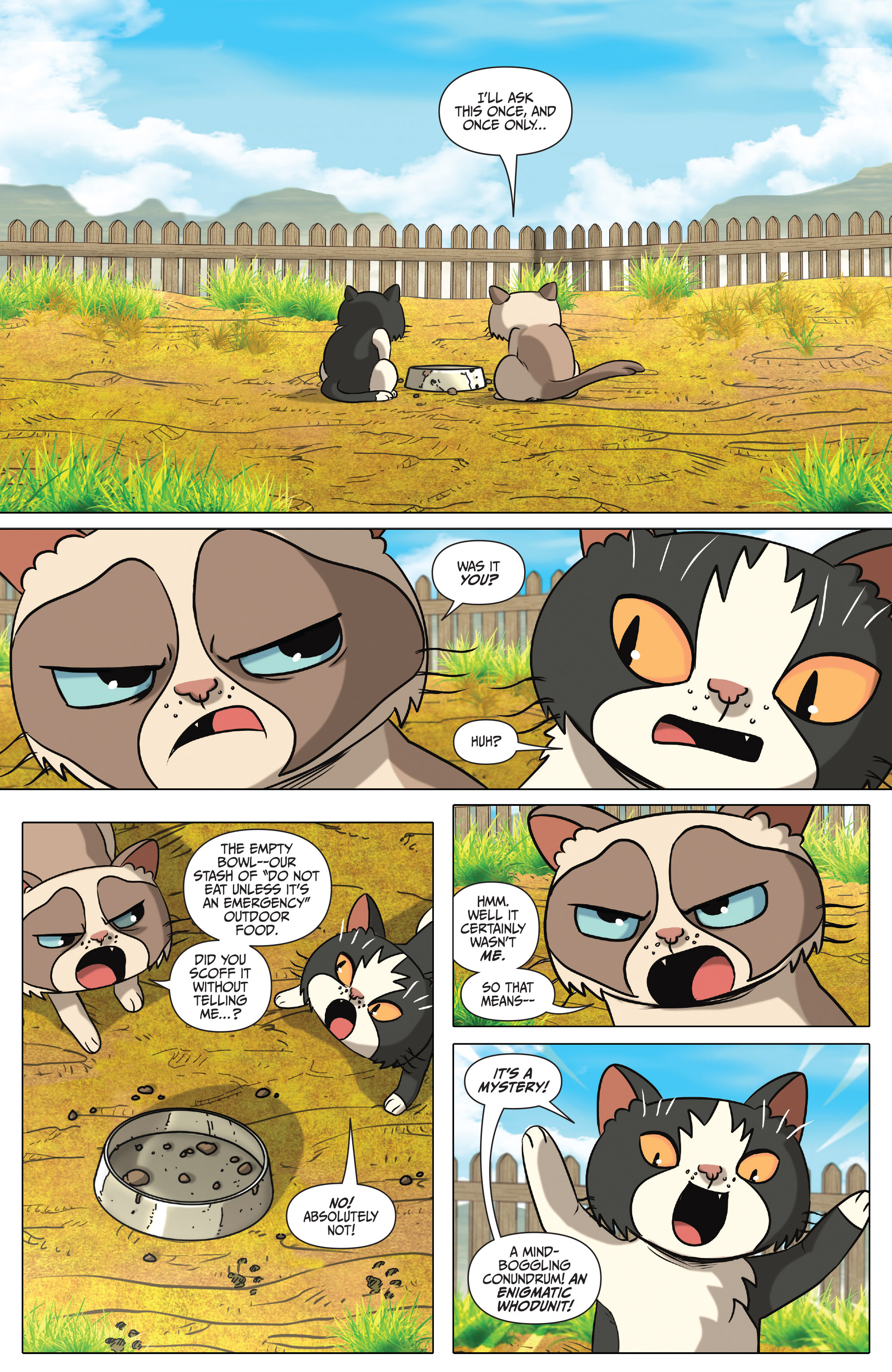 Read online Free Comic Book Day 2016 comic -  Issue # Grumpy Cat - 20