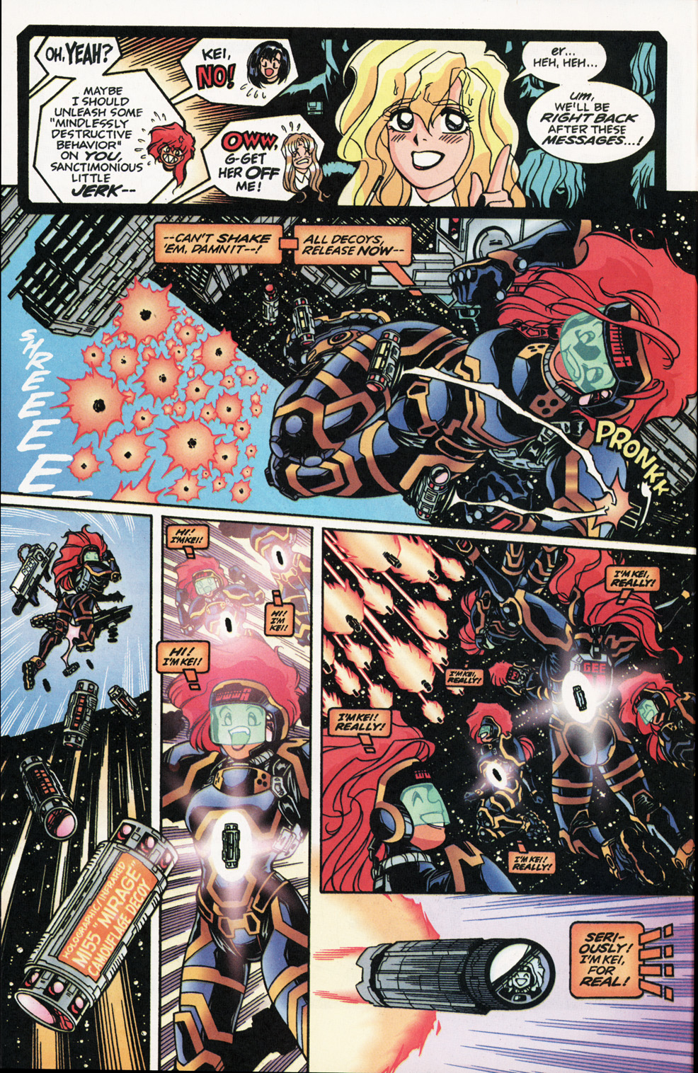 Read online Dirty Pair: Fatal But Not Serious comic -  Issue #1 - 12