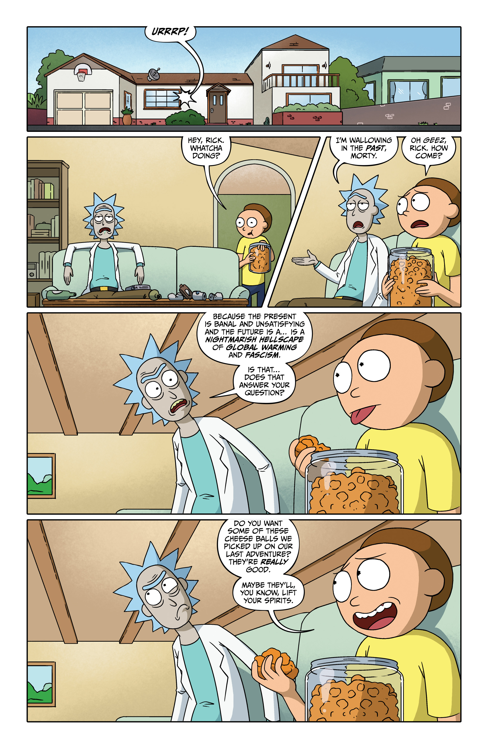 Read online Rick and Morty Presents: The Flesh Curtains comic -  Issue # Full - 3