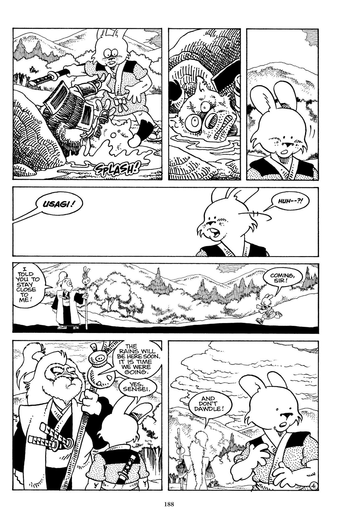 Read online The Usagi Yojimbo Saga comic -  Issue # TPB 1 - 185