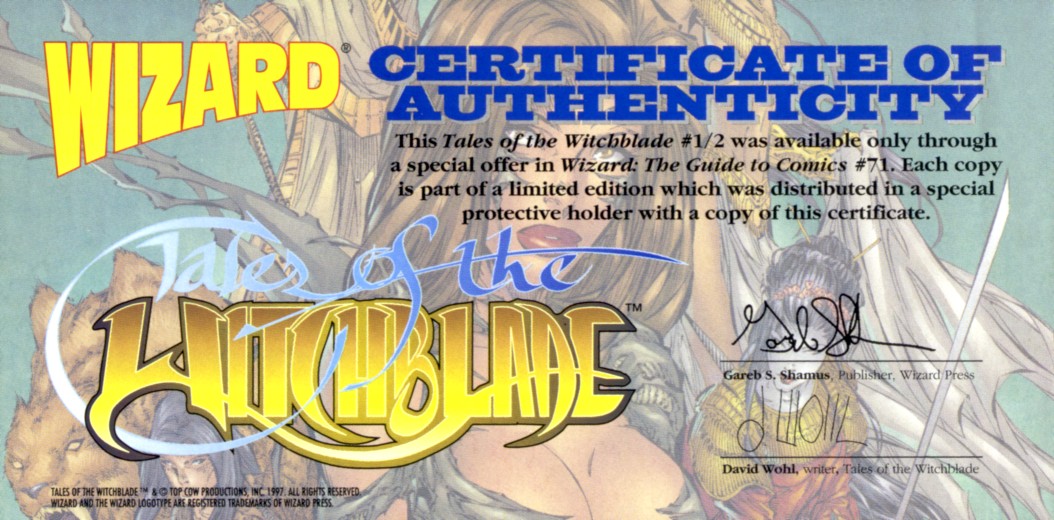 Read online Tales of the Witchblade comic -  Issue #0.5 - 2