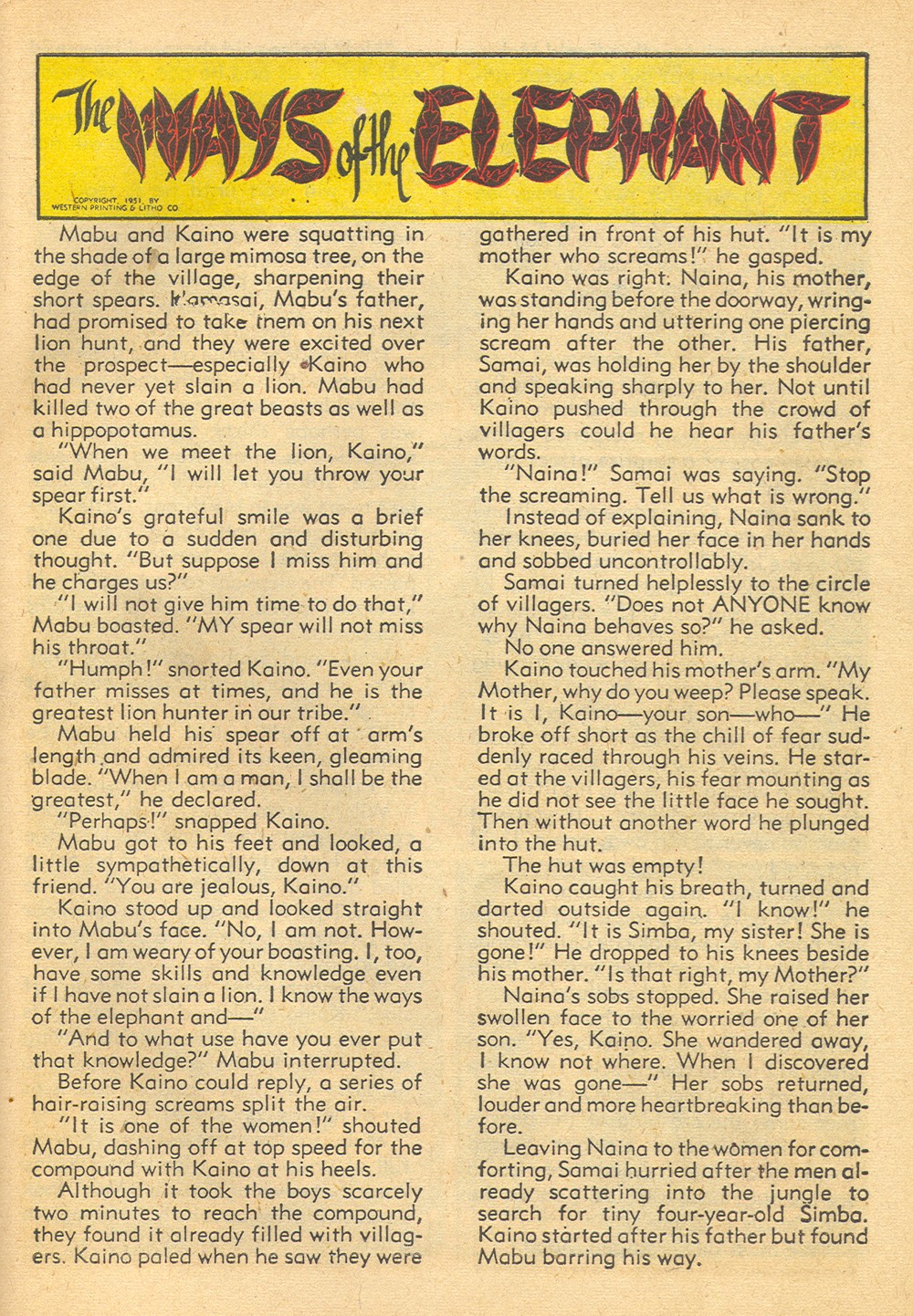 Read online Tarzan (1948) comic -  Issue #24 - 43