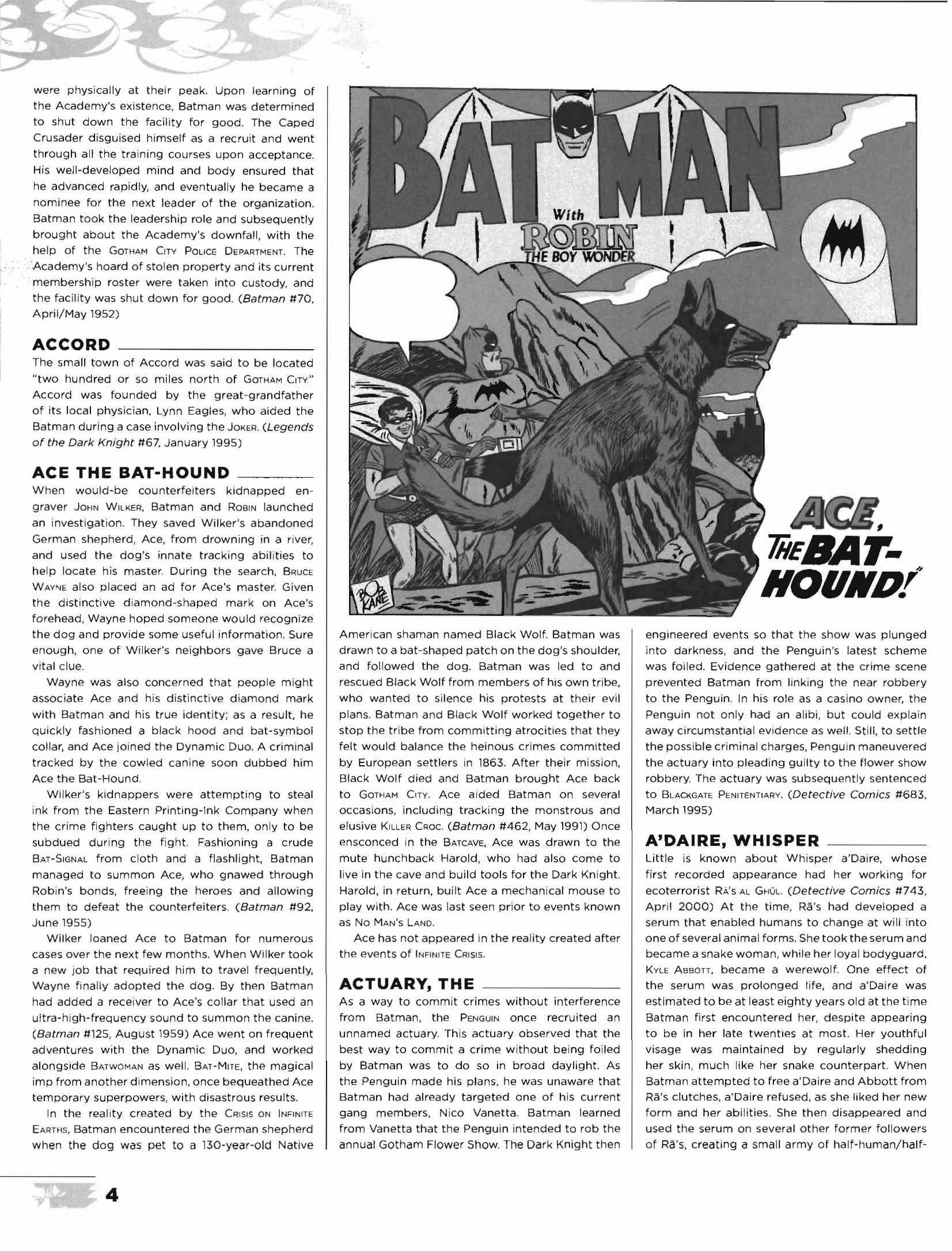 Read online The Essential Batman Encyclopedia comic -  Issue # TPB (Part 1) - 15