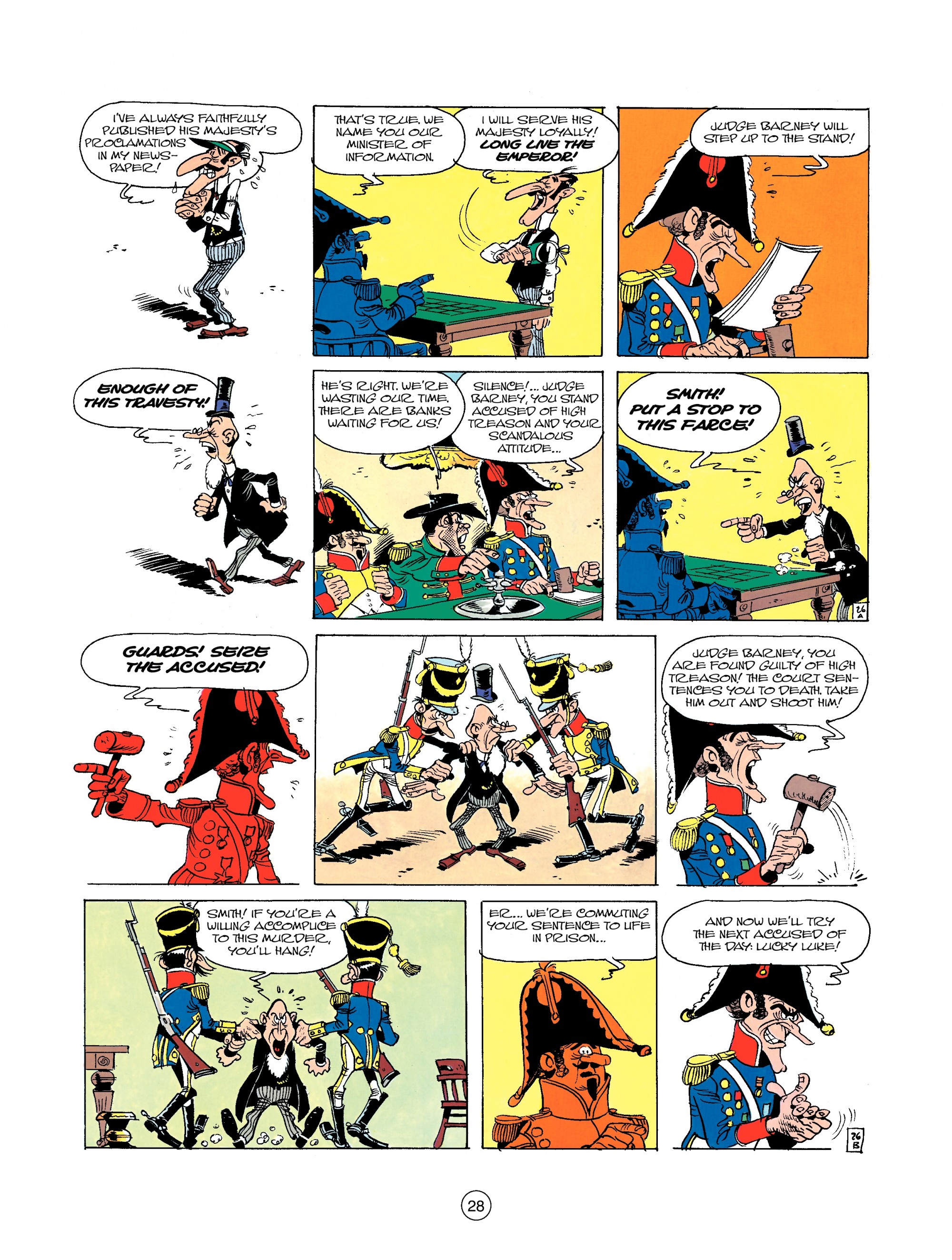 Read online A Lucky Luke Adventure comic -  Issue #22 - 28