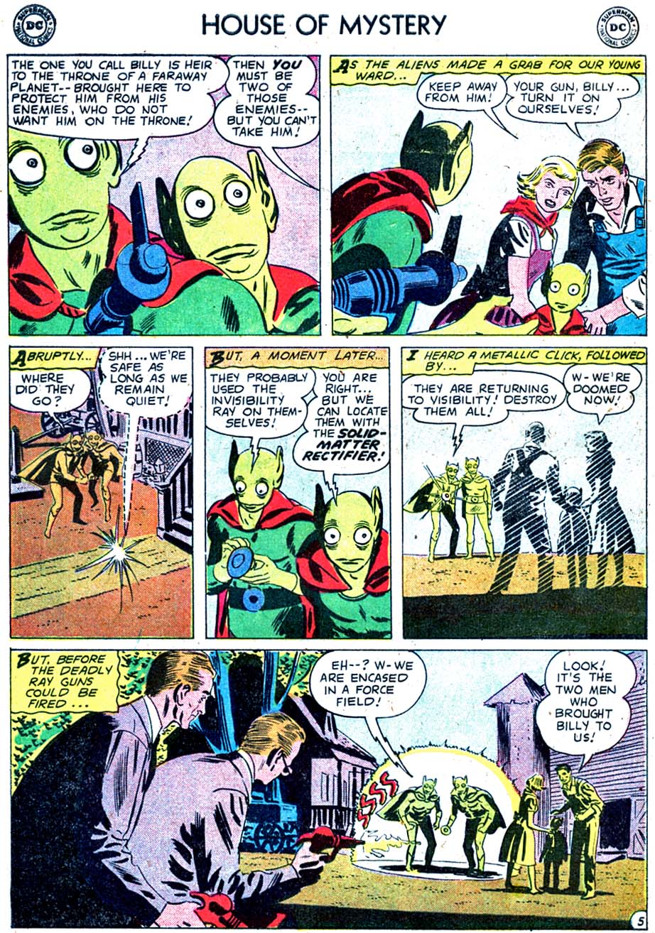 Read online House of Mystery (1951) comic -  Issue #81 - 22