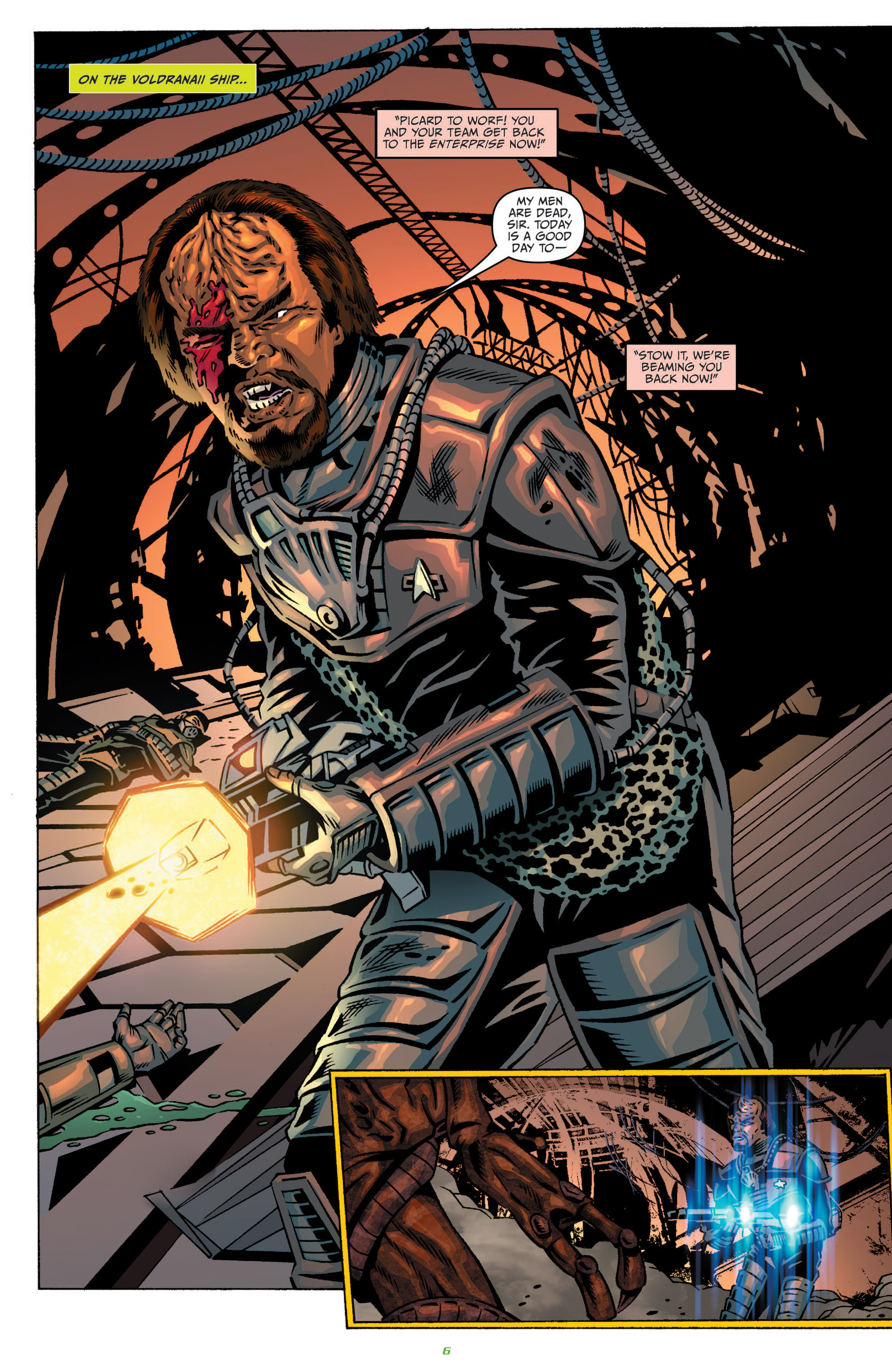 Read online Star Trek: The Next Generation - Hive comic -  Issue #3 - 9