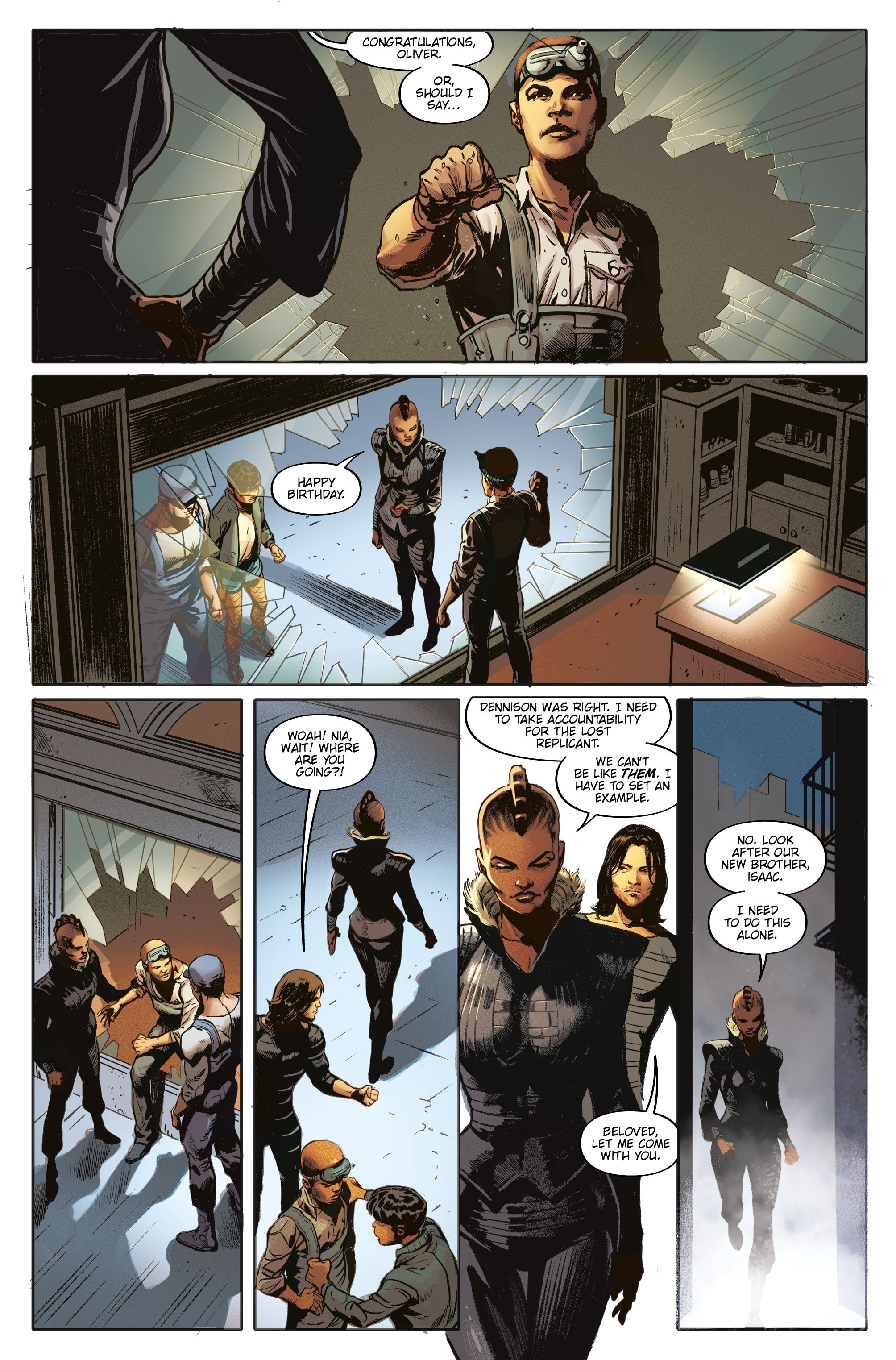 Read online Blade Runner Origins comic -  Issue #7 - 17