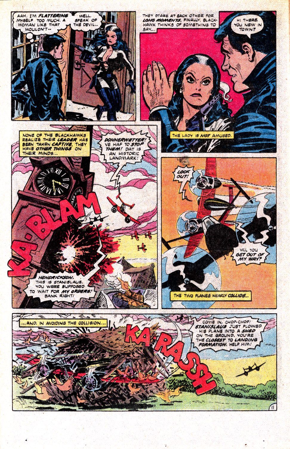 Read online Blackhawk (1957) comic -  Issue #254 - 12