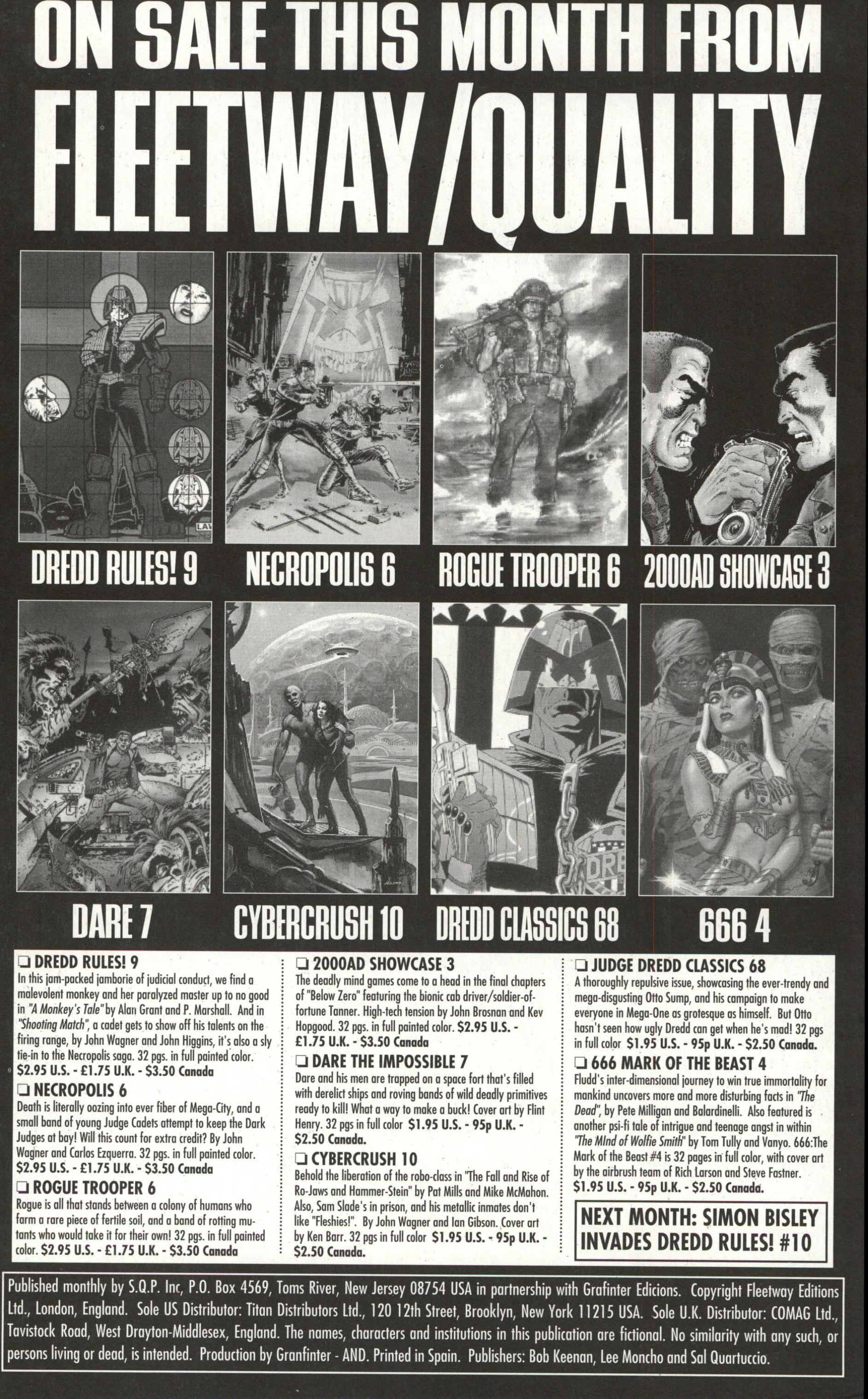 Read online Dredd Rules! comic -  Issue #9 - 2